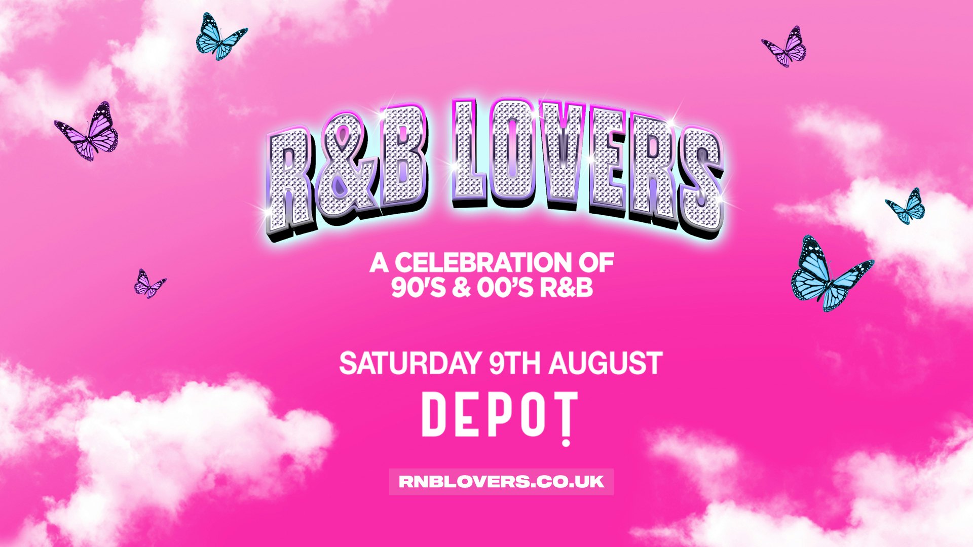 R&B Lovers – Saturday 9th August – DEPOT Cardiff [PRE-SALE TICKETS ON SALE NOW!]