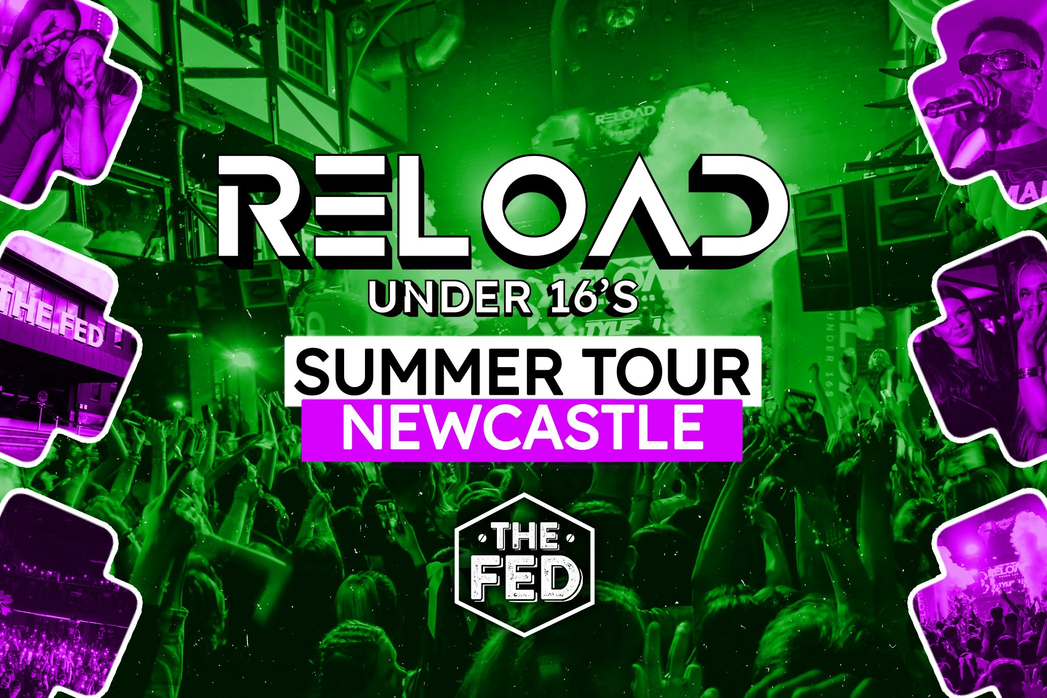 Reload Under 16s Summer Tour – Newcastle