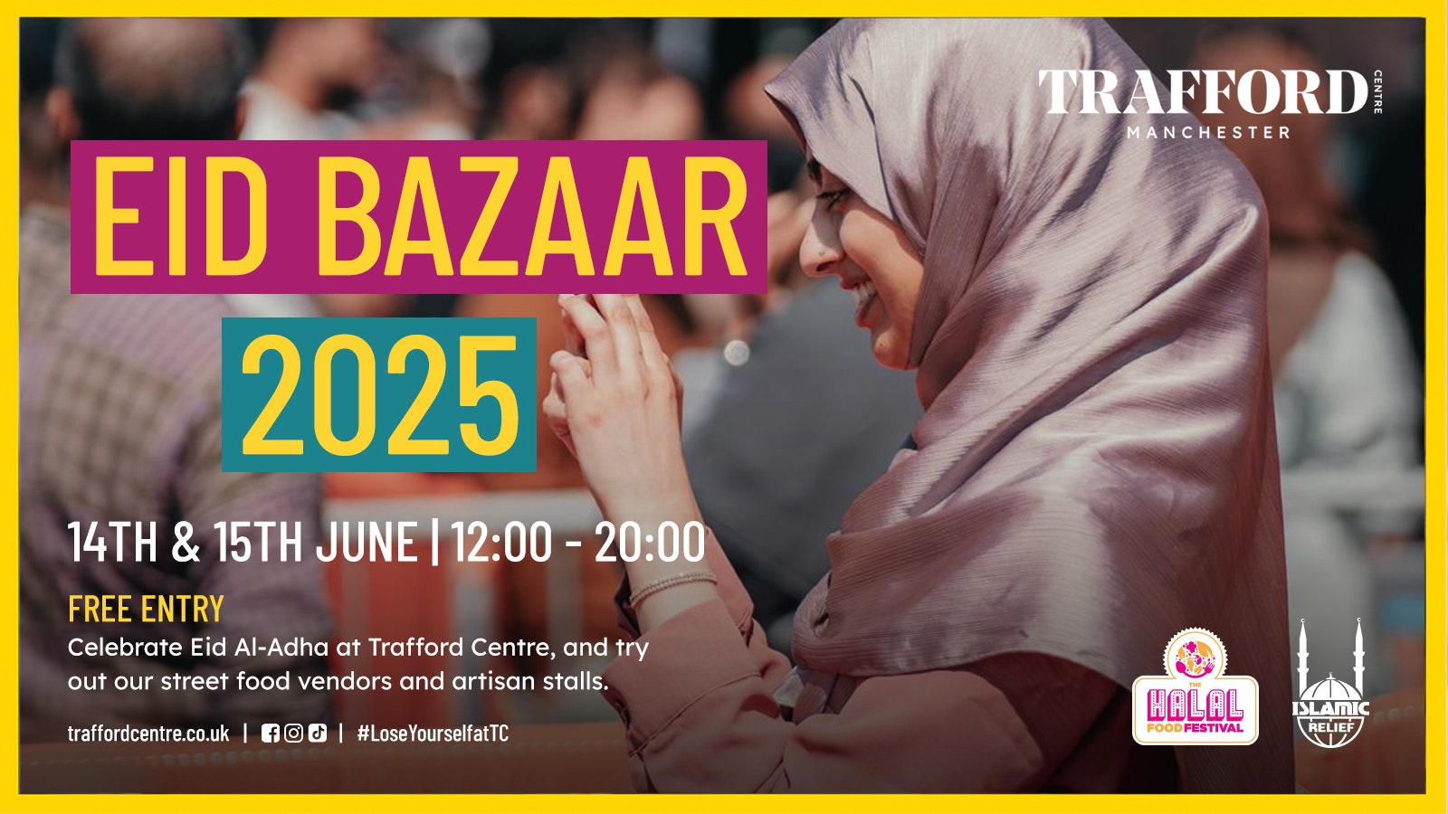 Eid Bazaar at Trafford Centre, Manchester