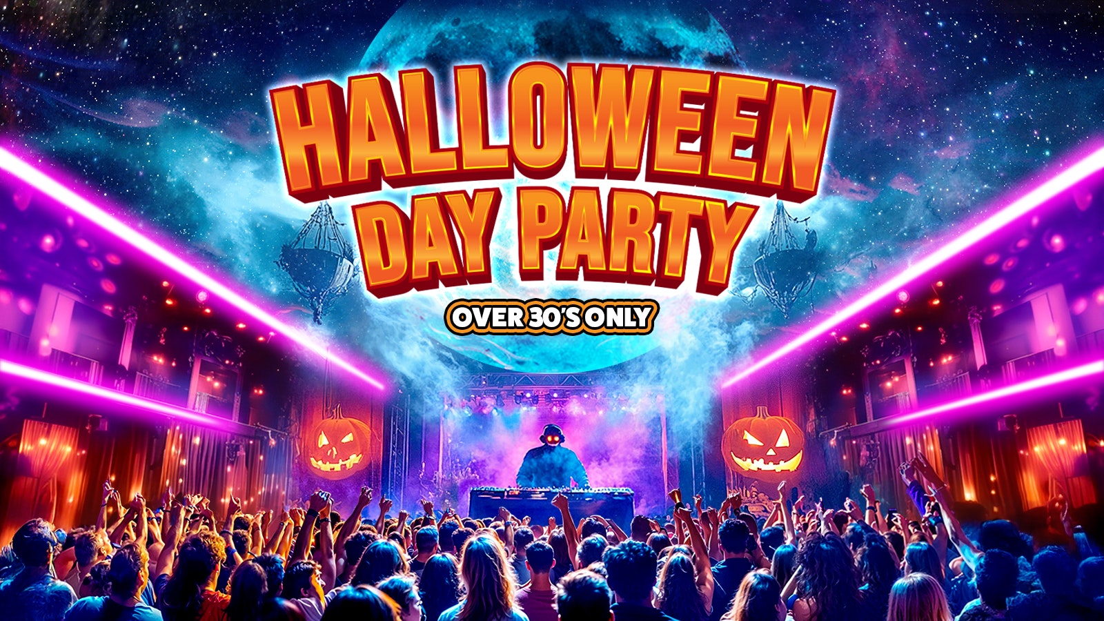 Over 30’s Halloween Day Party: Maidstone 🎃