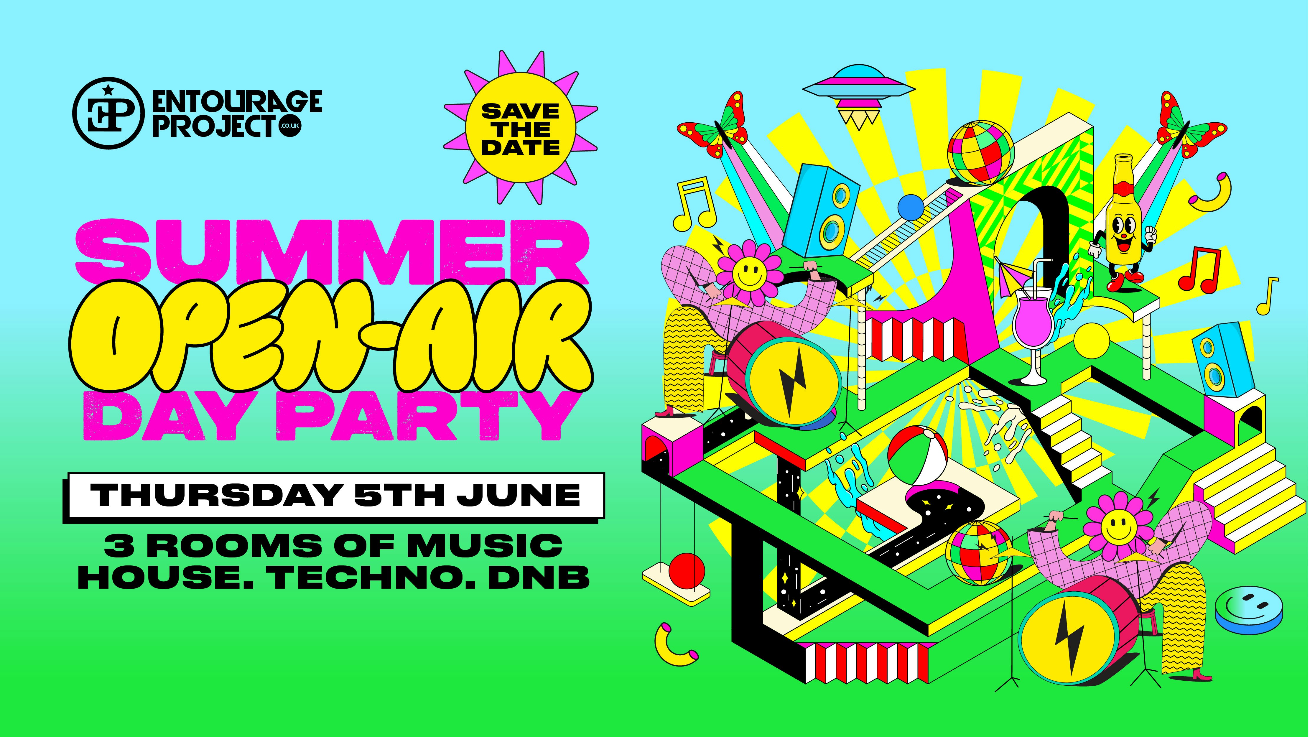 SUMMER OPEN AIR DAY PARTY – SAVE THE DATE☀️⛱️
