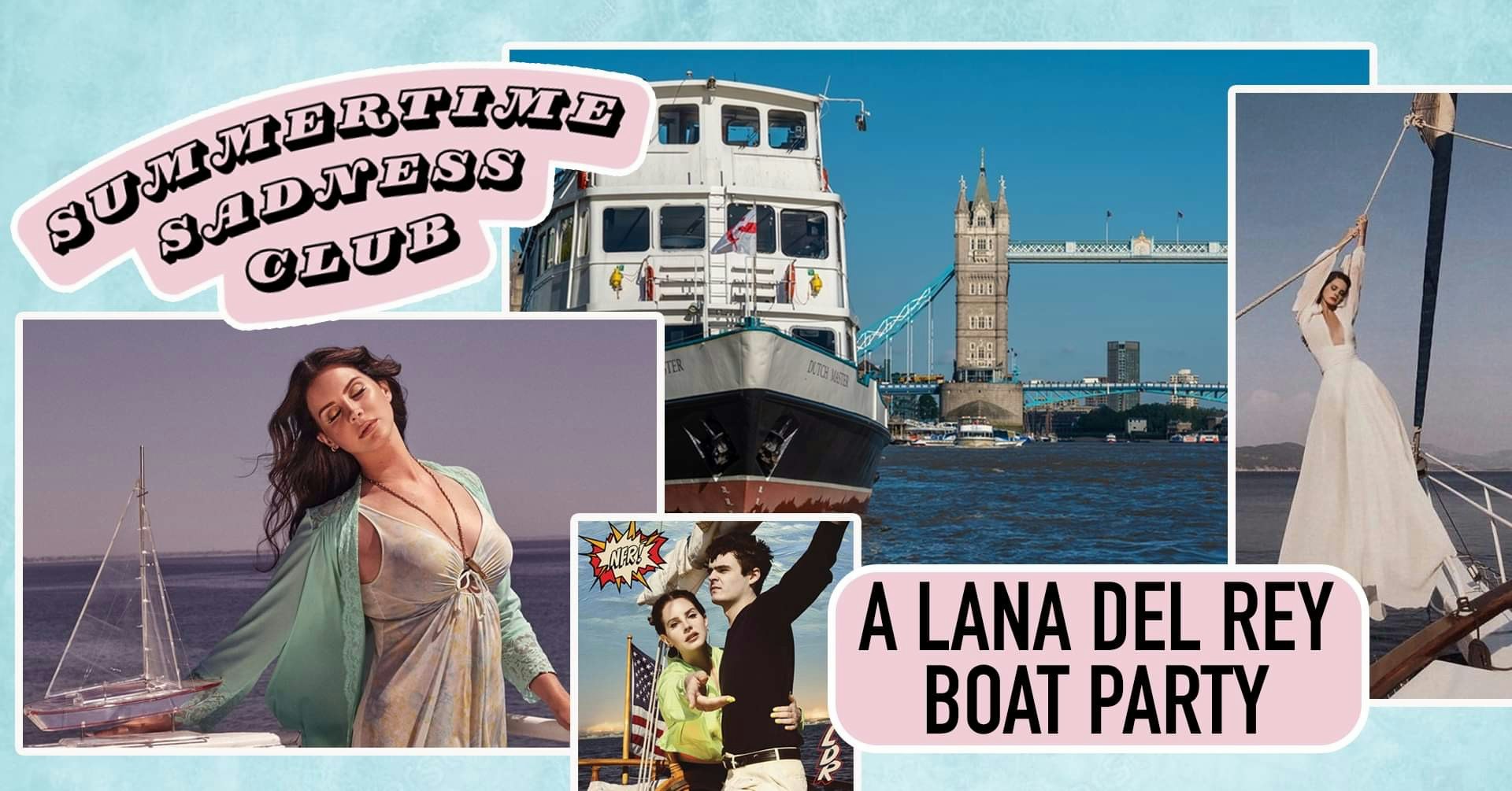 Summertime Sadness Boat Party (London)