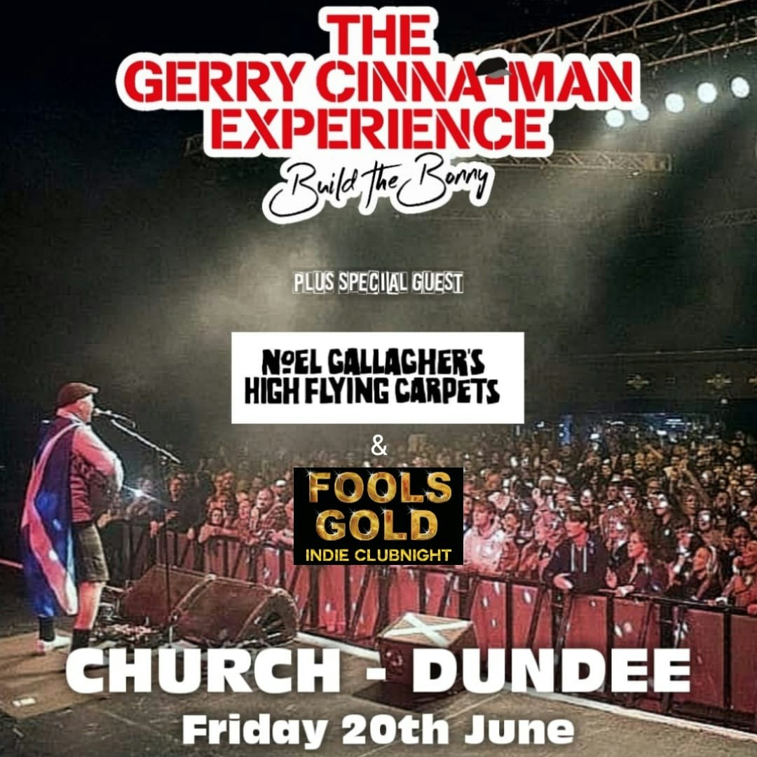 The Gerry Cinna-Man Experience & Guests