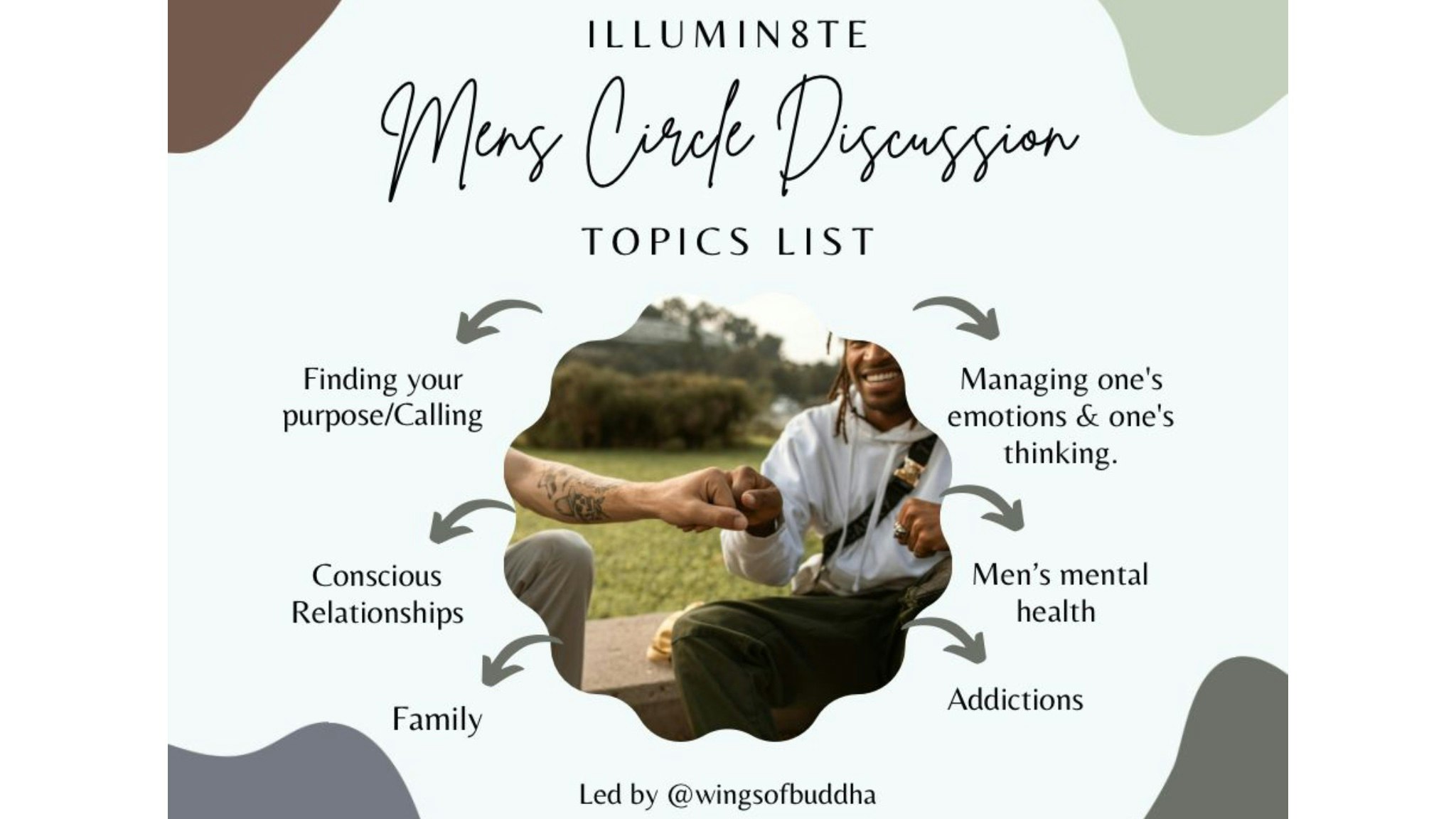 Men Circle (Wednesday 14th May) @ The Lighthouse Hub