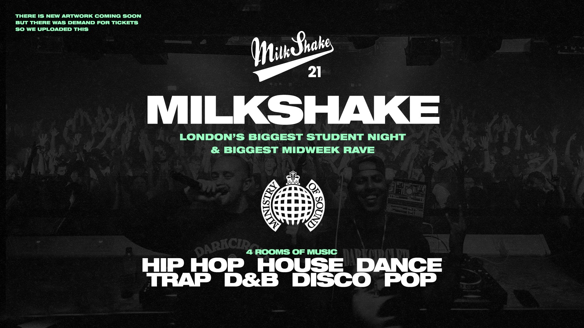 Milkshake, Ministry of Sound | London’s Biggest Student Night 🔥 June 10th 2025 🌍