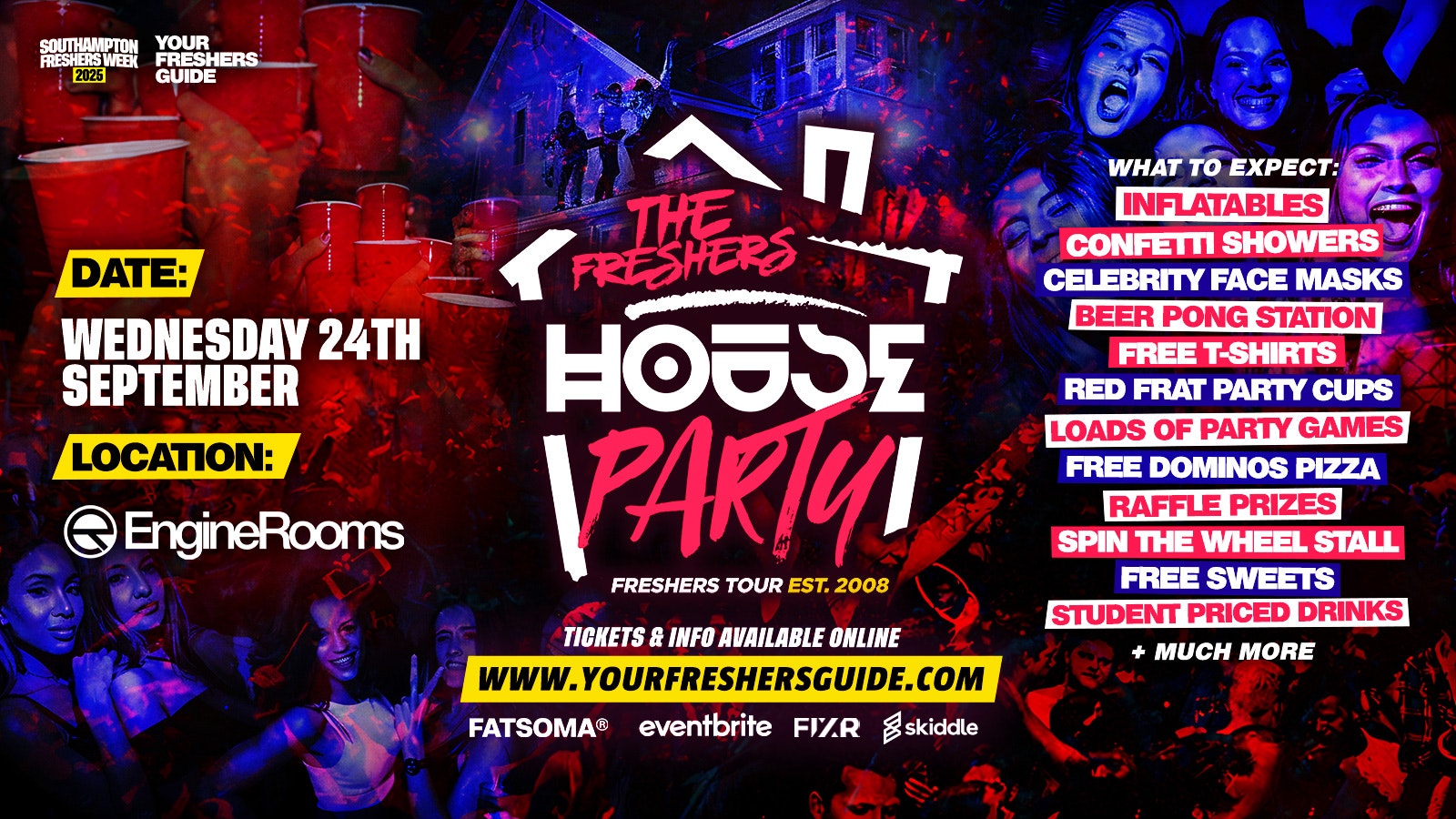 Project X Freshers House Party | Southampton Freshers 2025