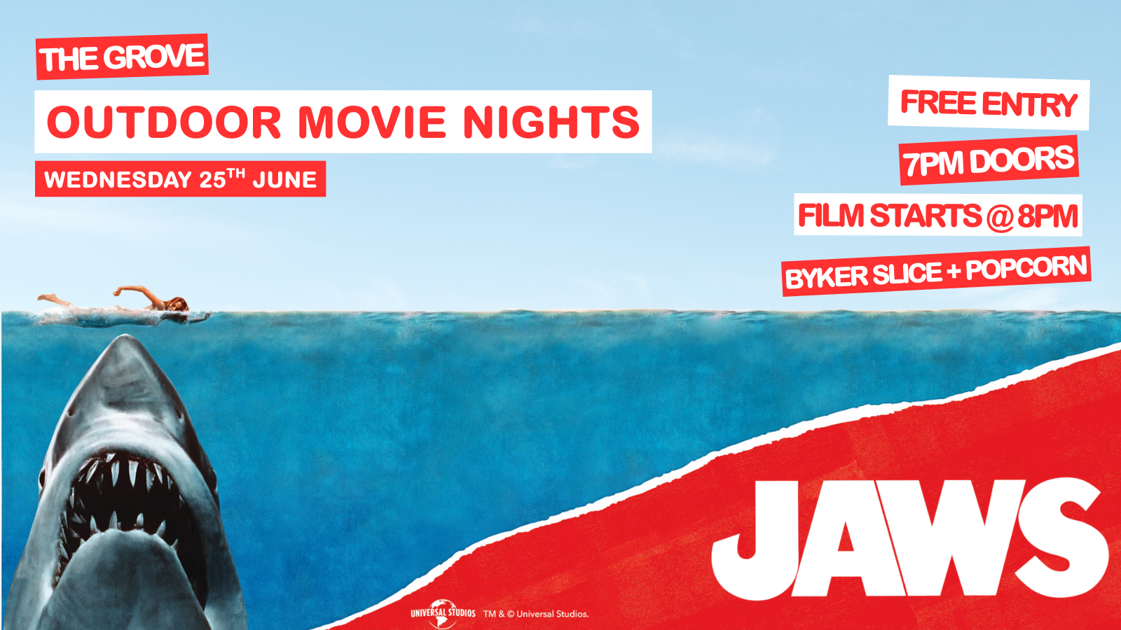 Outdoor Film Nights: JAWS
