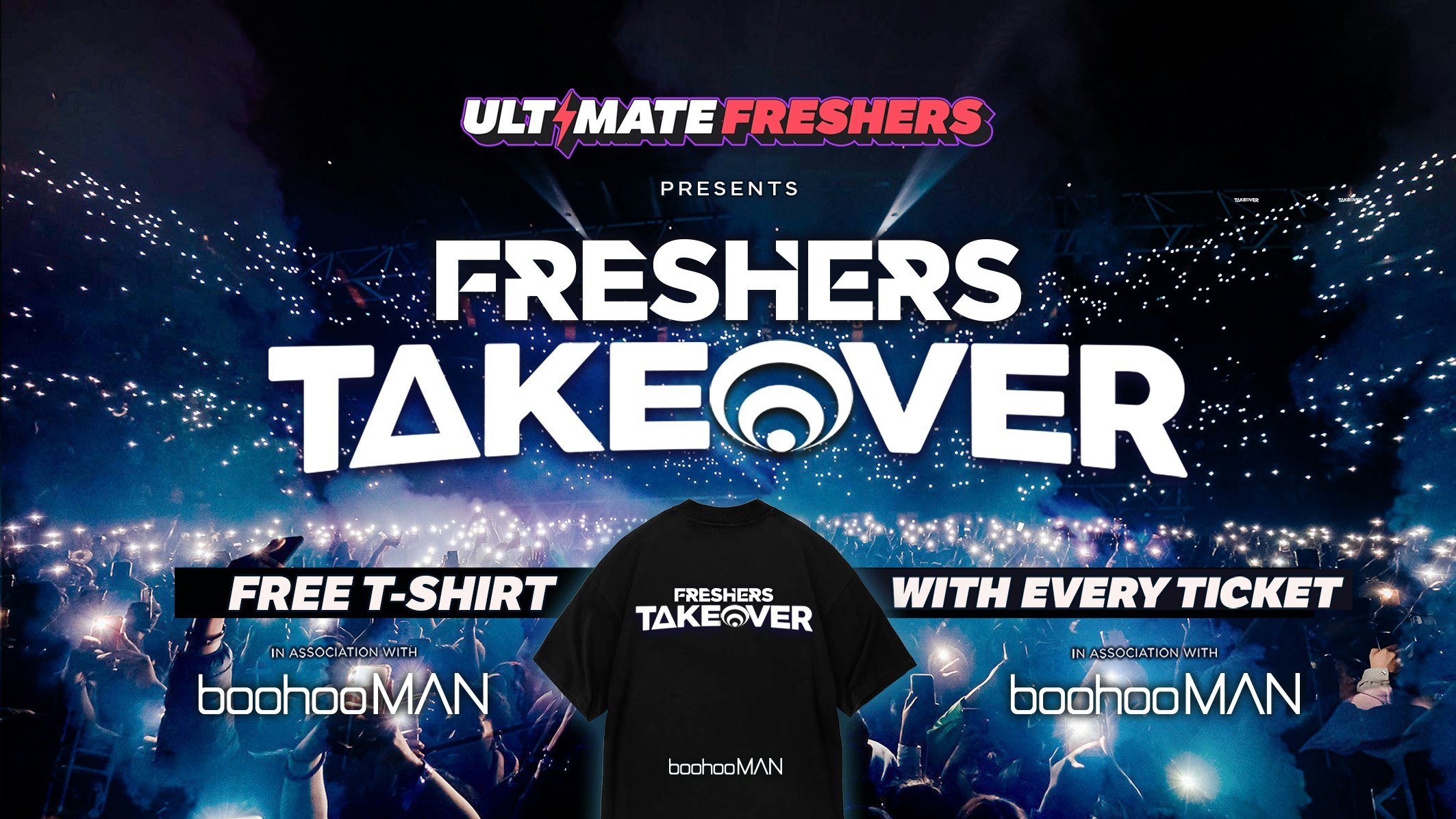 FRESHERS TAKEOVER READING 2025 ⚡ FREE Freshers T-Shirt with Every Ticket! ⚡ FREE Freshers T-Shirt with Every Ticket!