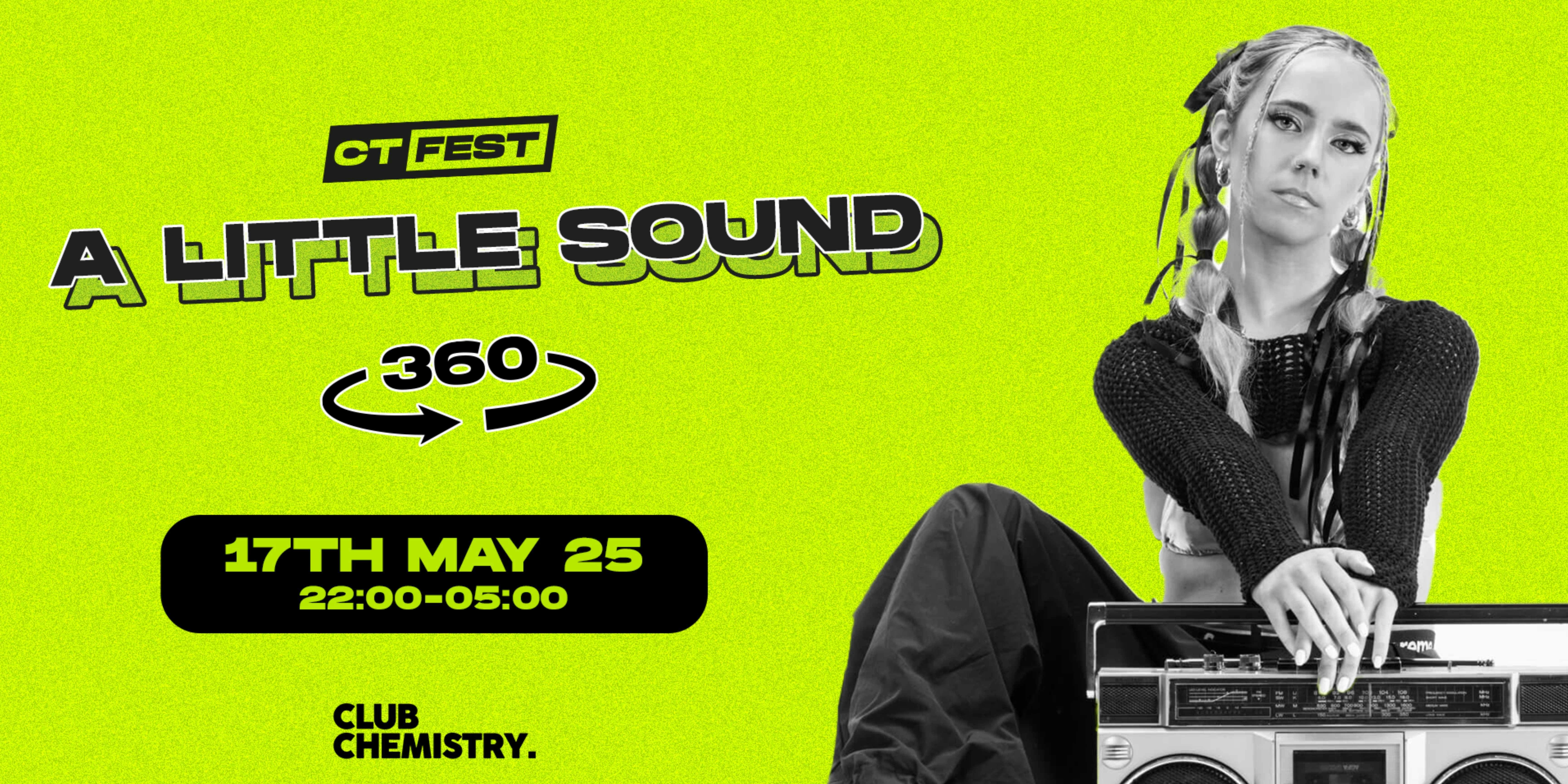 CT Fest ∙ A LITTLE SOUND (a 360° experience) *7 £8 TICKETS LEFT*