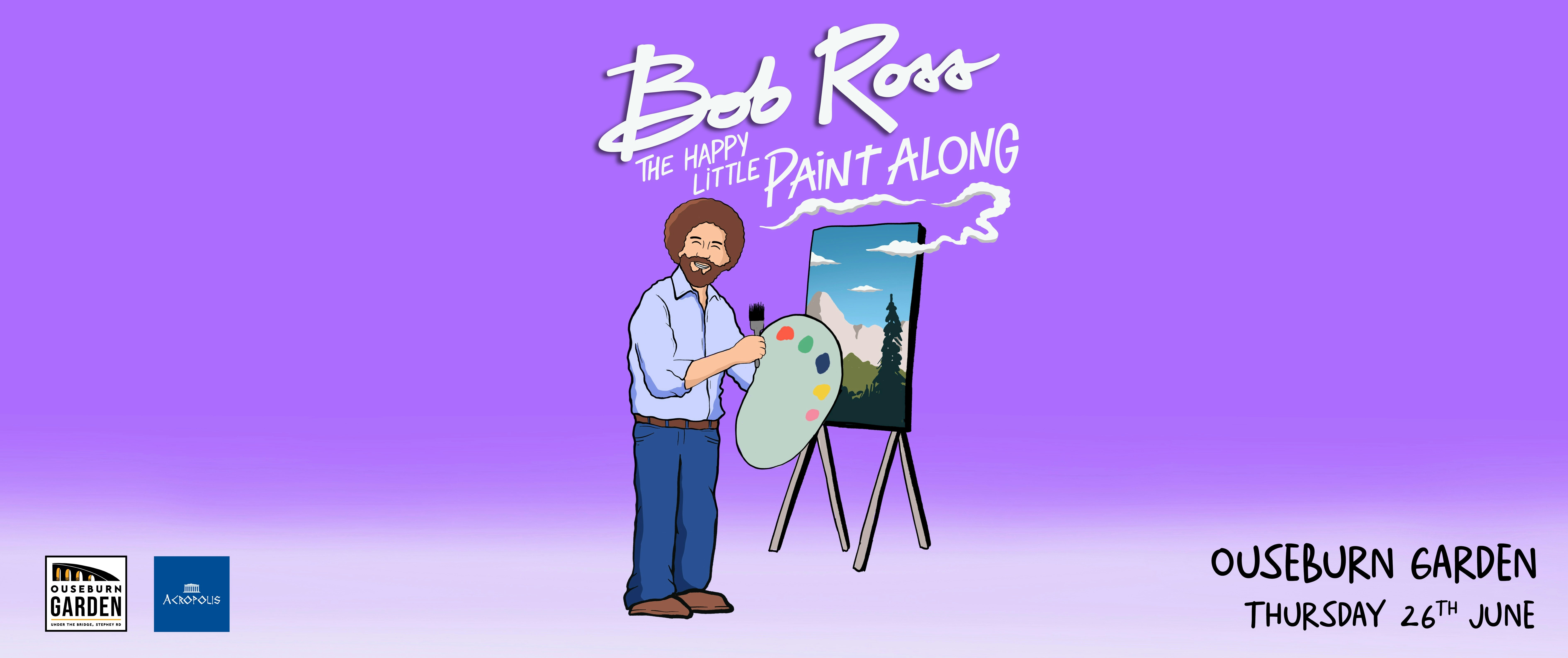 The Happy Little Paint Along w/Bob Ross