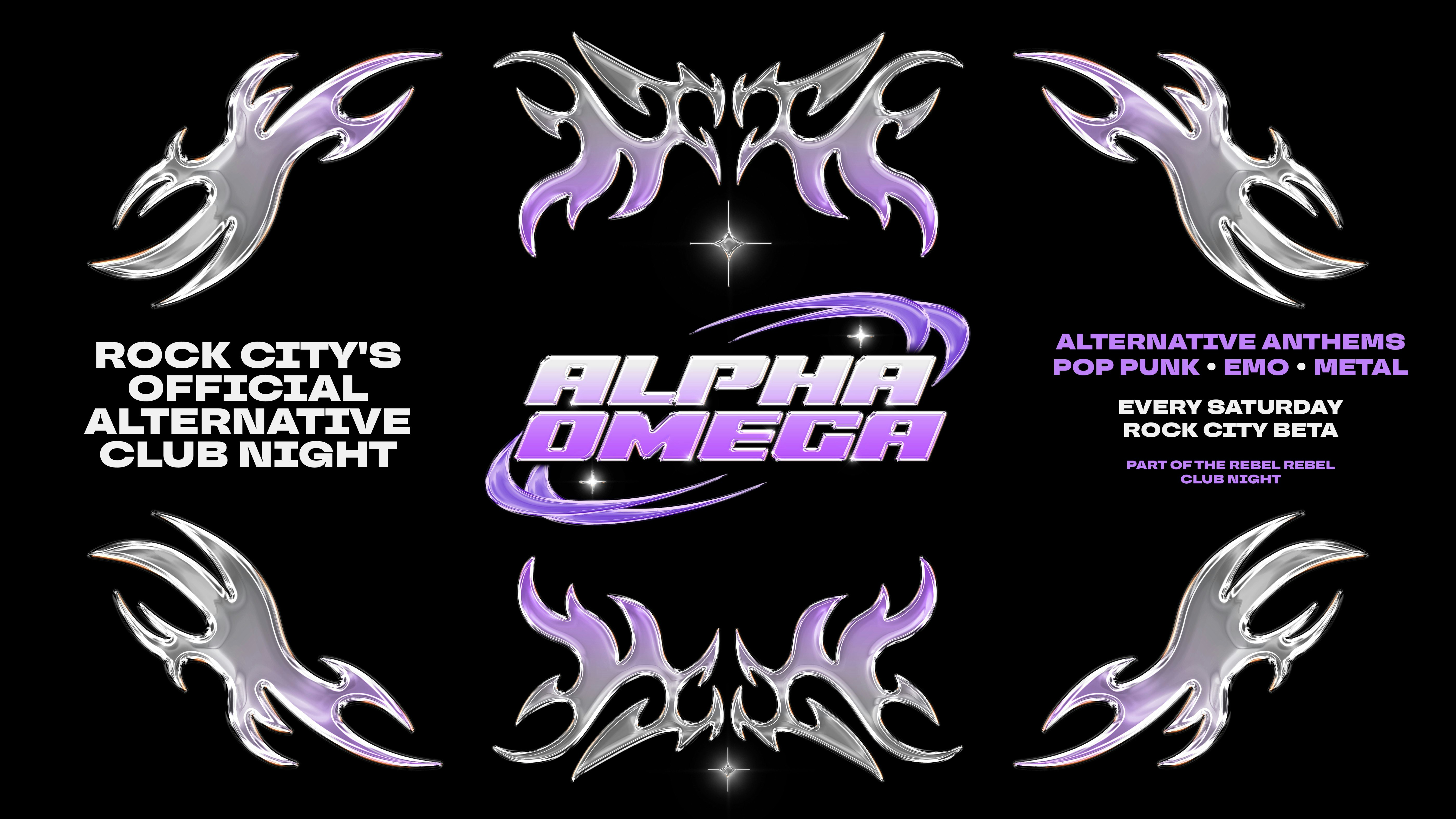 Alpha Omega – Nottingham’s Best Alternative Club Night (POP PUNK | EMO | METAL) – 28/06/25