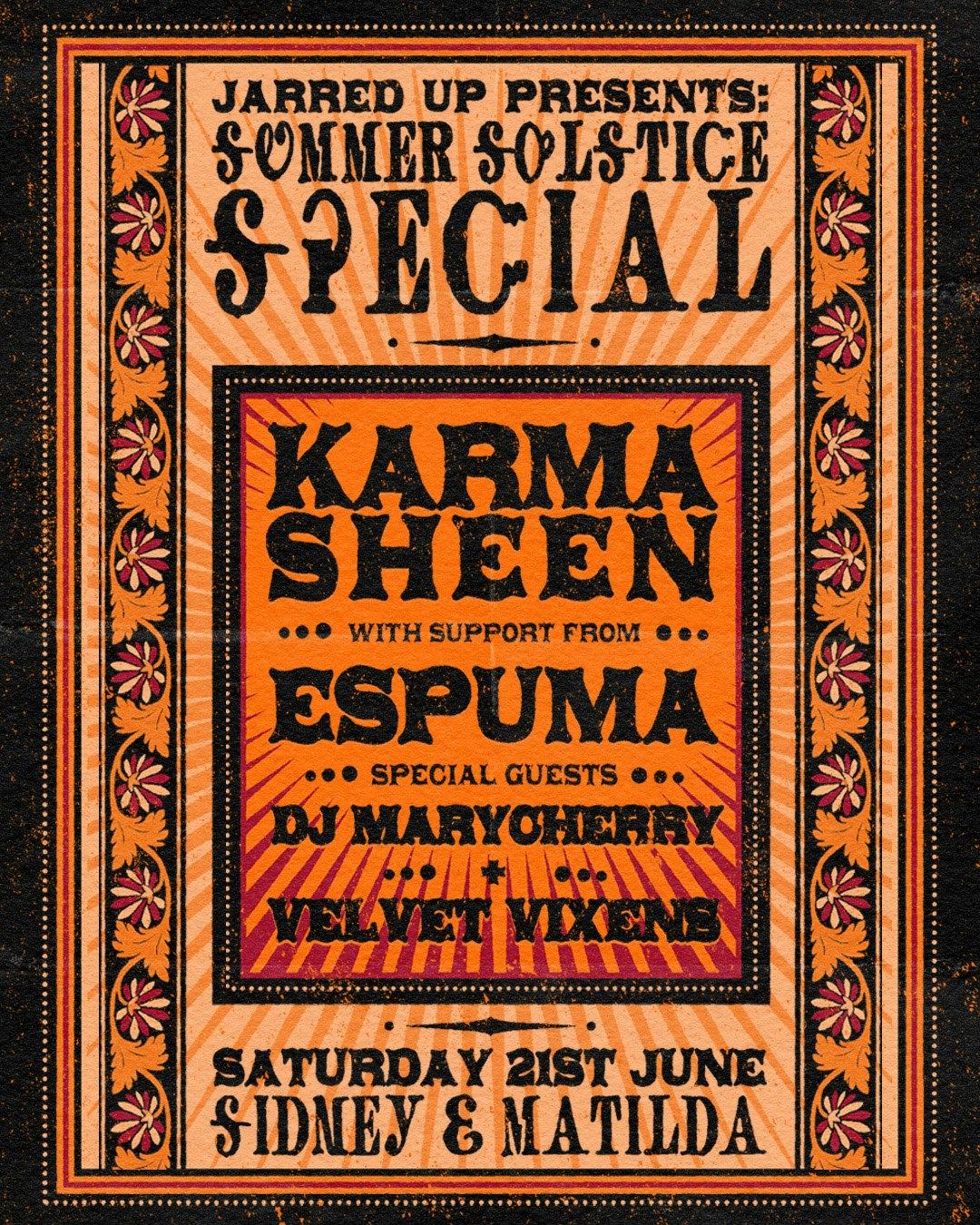 Karma Sheen + Espuma