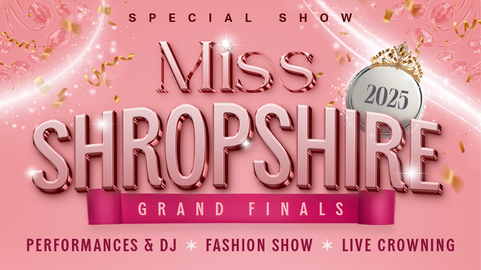 Miss Shropshire Grand Finals 2025