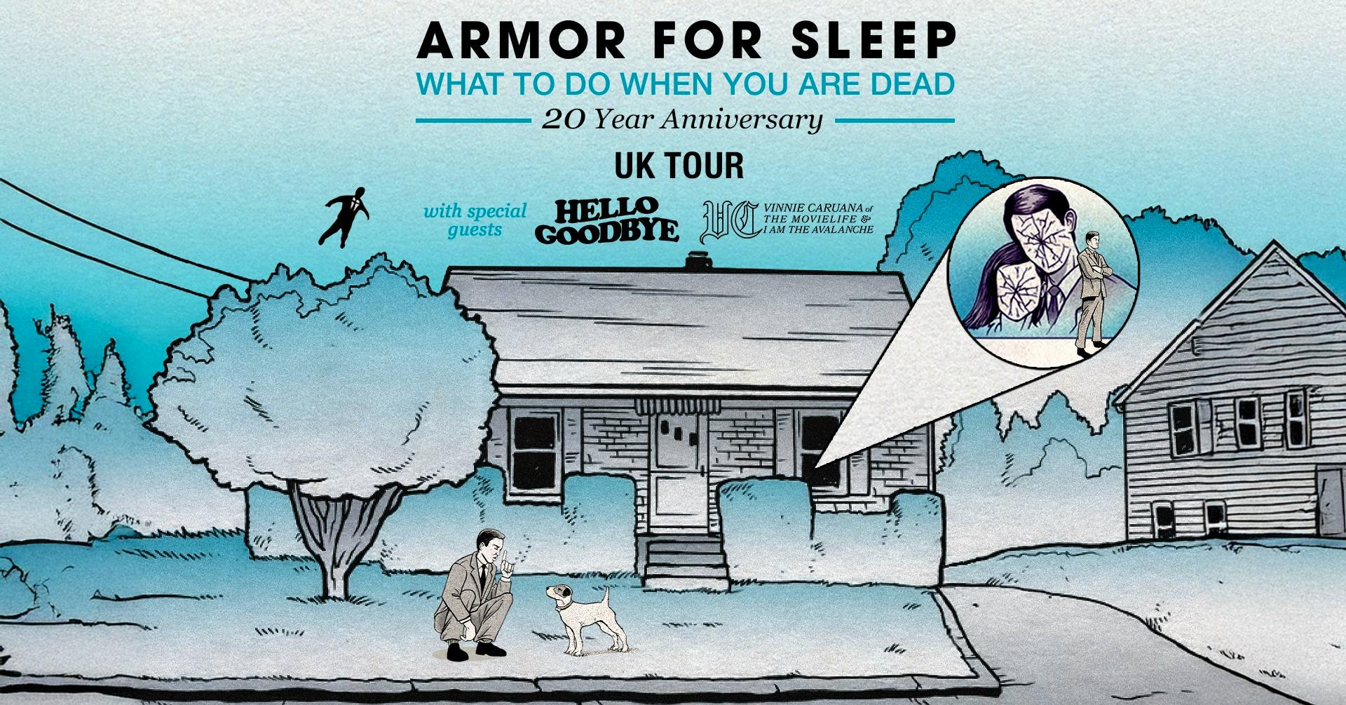 Armor For Sleep ‘What To Do When You Are Dead’ 20th Anniversary Tour