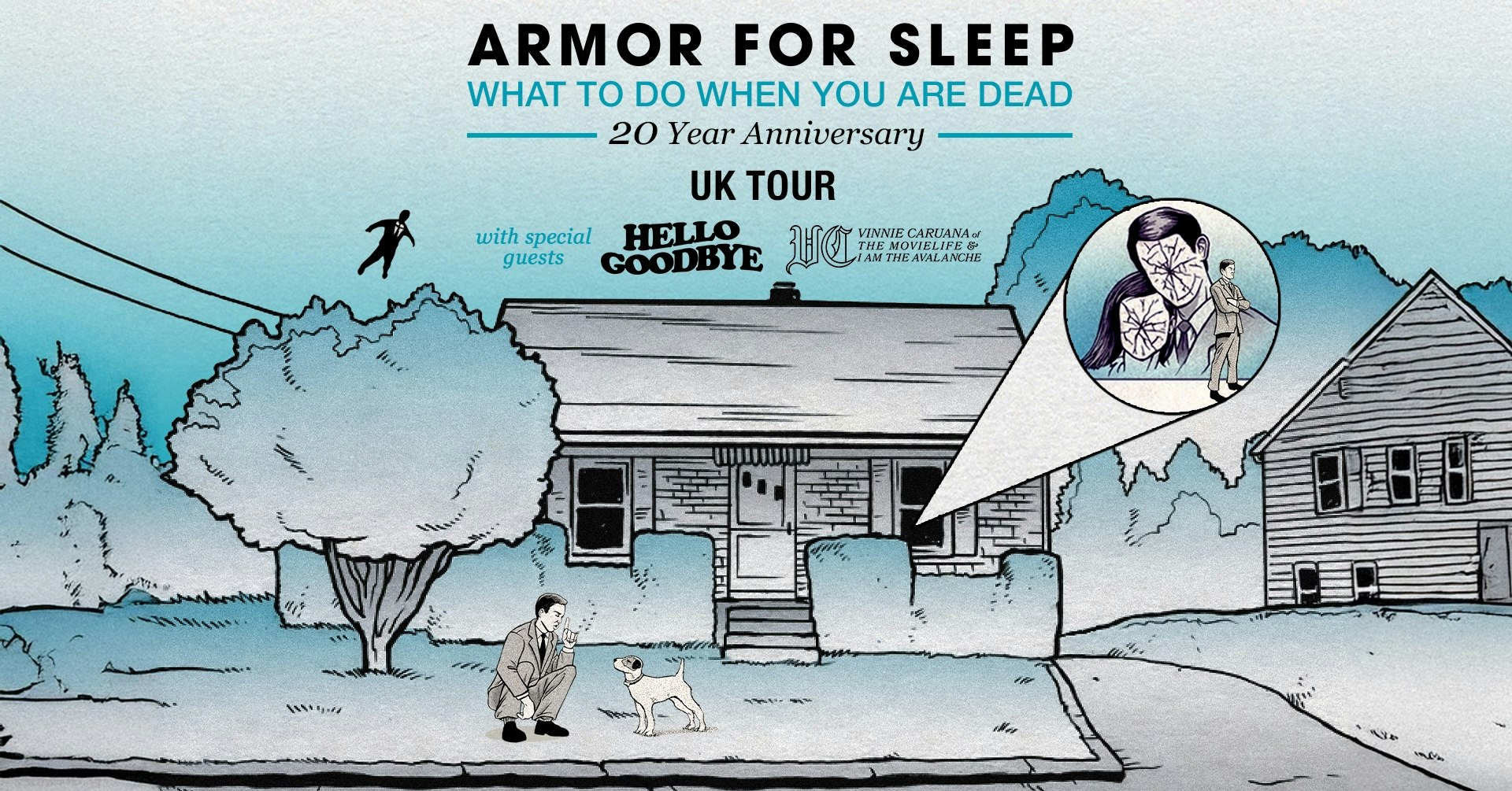 Armor For Sleep ‘What To Do When You Are Dead’ 20th Anniversary Tour