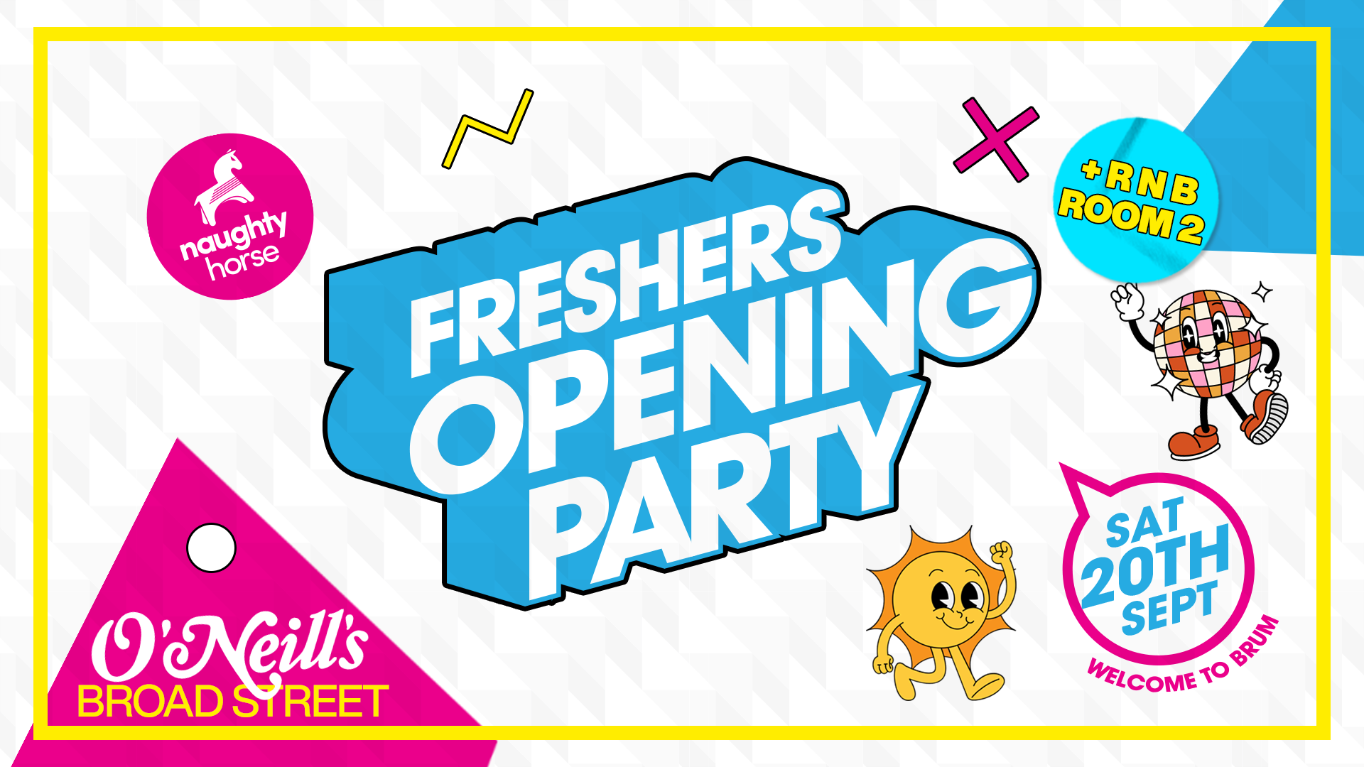 UOB Freshers Opening Party 2025 // 2 Rooms Open [Refundable]