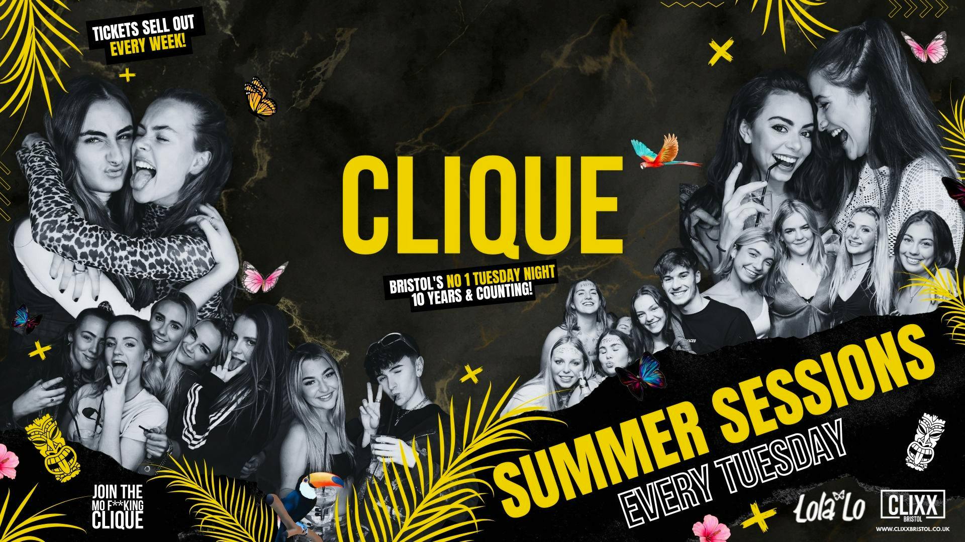 CLIQUE | Summer Sessions 😋  Join The Mo F**king Clique