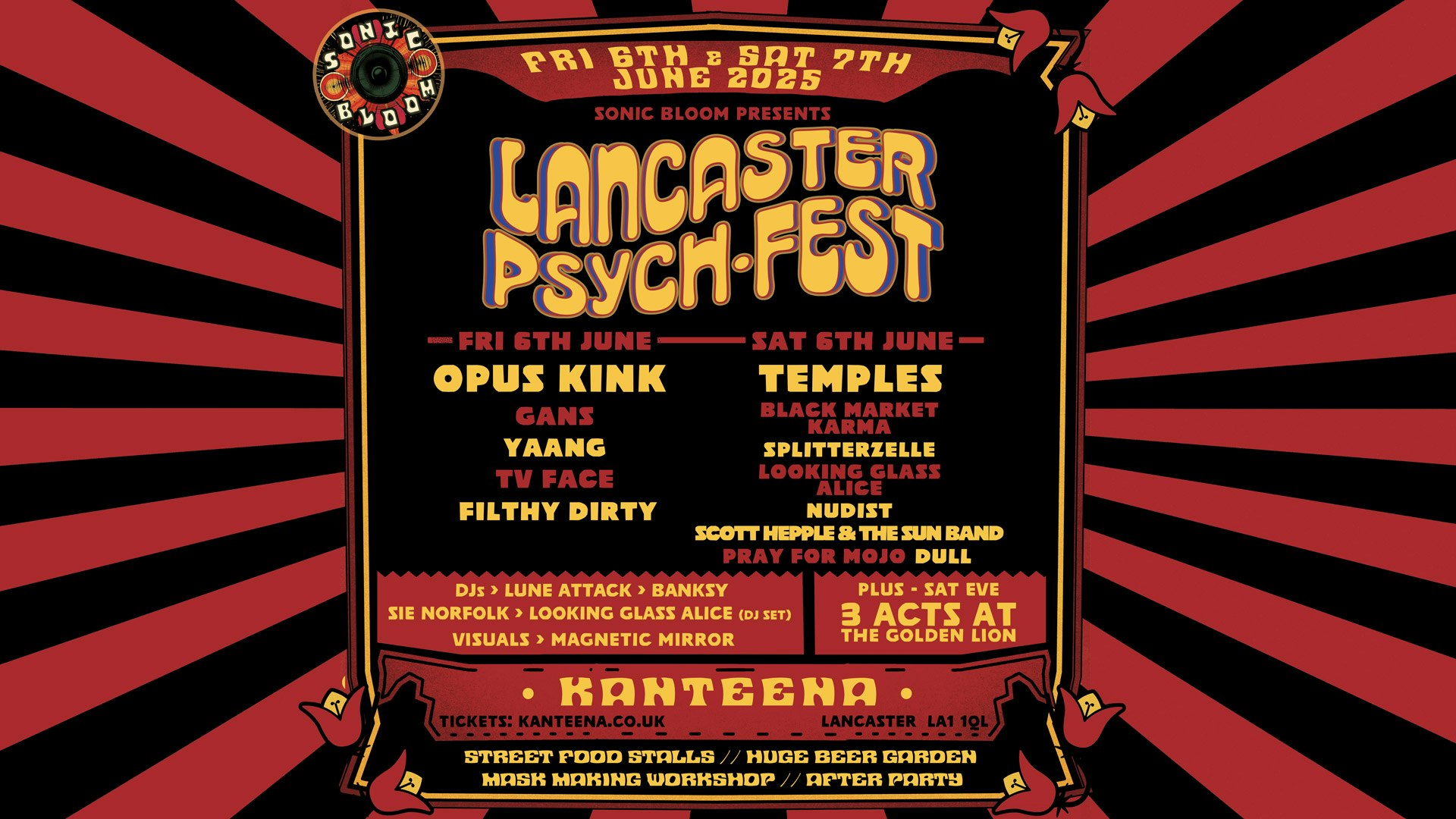 Lancaster Psych Fest w/ Temples + more