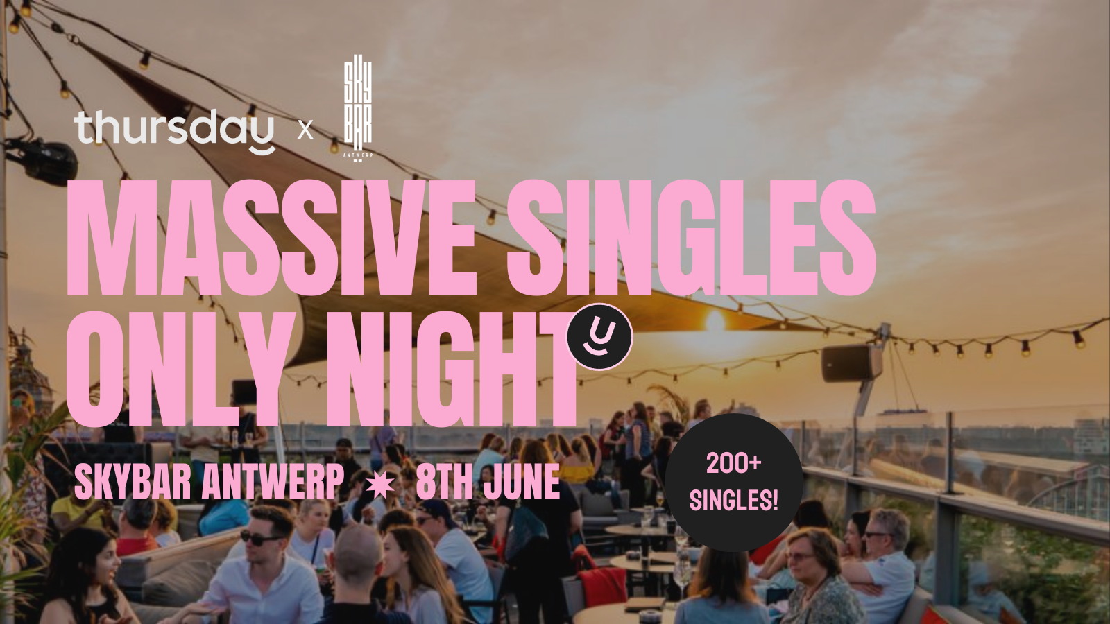 Sunday | Flirting with a view at Skybar (21+) | Antwerp