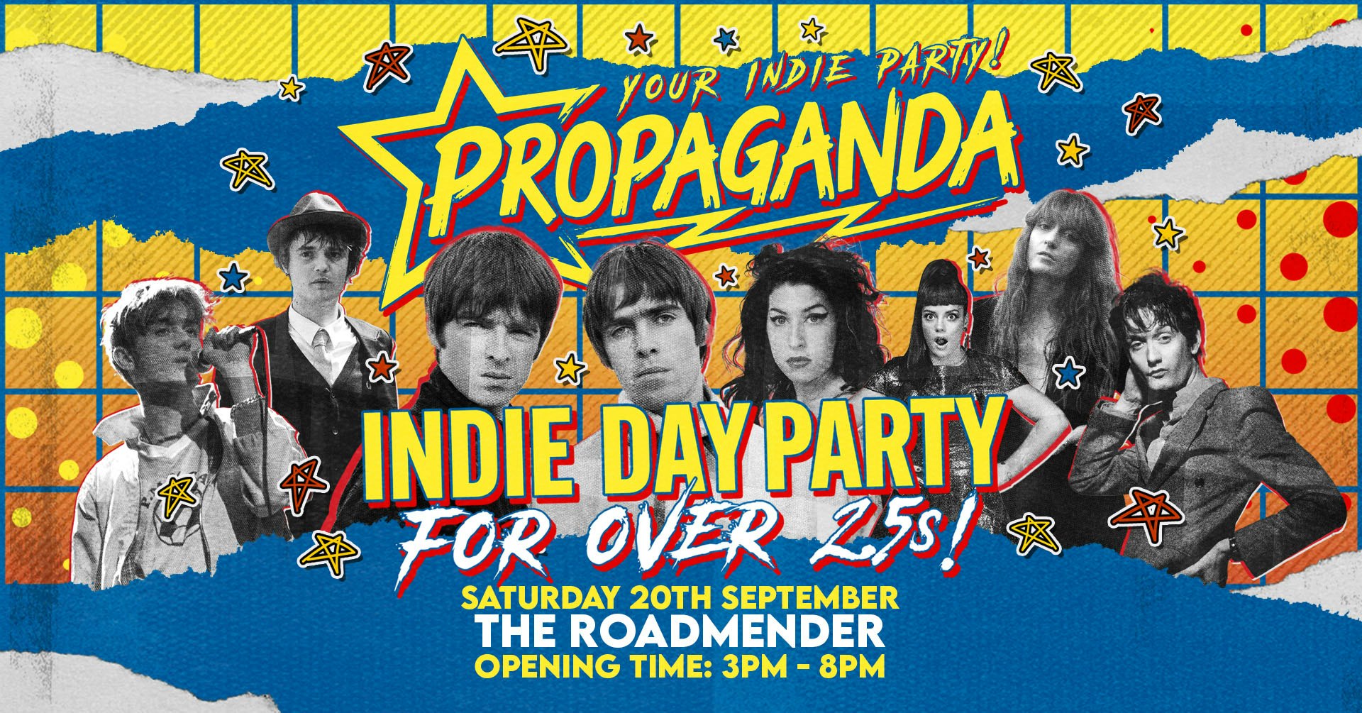 Propaganda – Indie Day Party for Over 25s – Northampton!