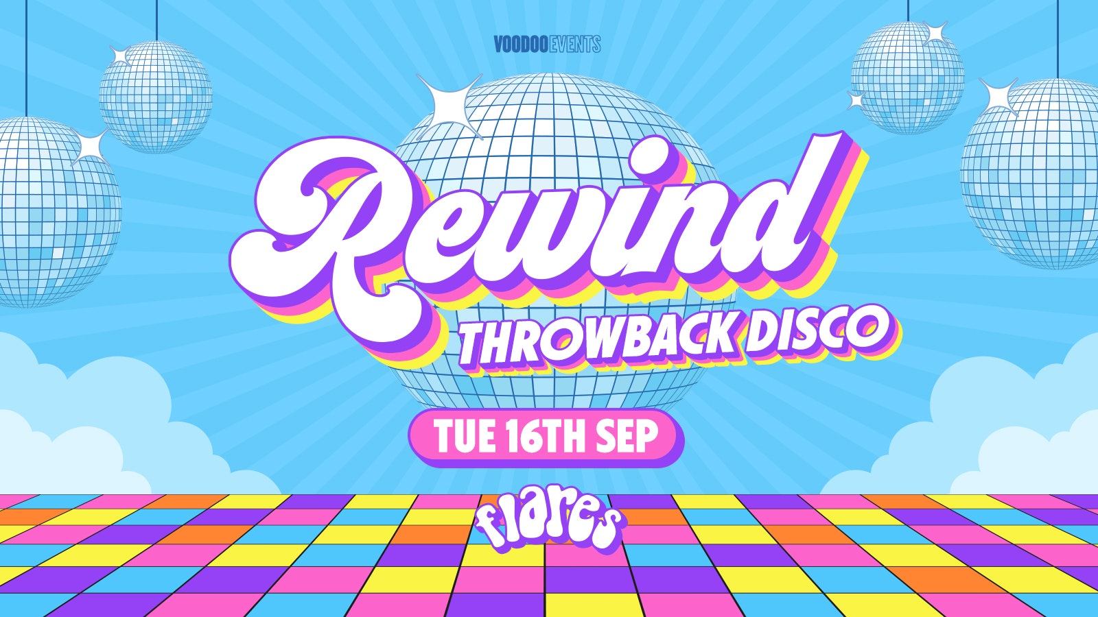 Rewind – Throwback Freshers Disco! 🪩