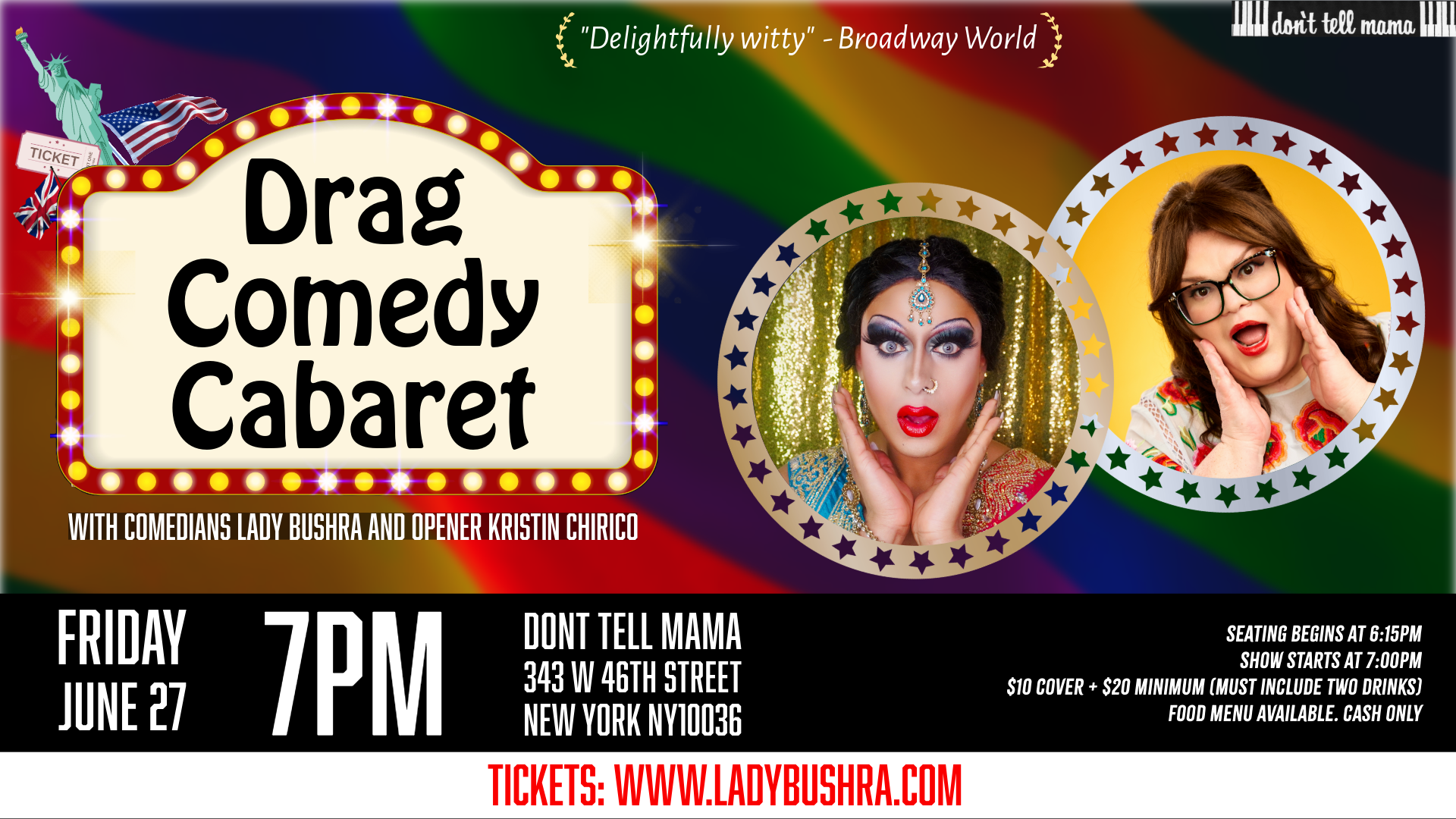 Drag Comedy Cabaret