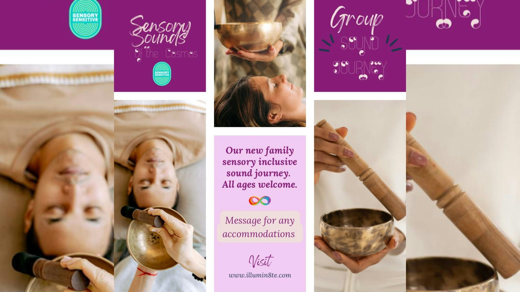 Illumin8te | Sacred Sounds Of The Cosmos | SENSORY Sound Bath  (Sunday 8th June ) @ THE LIGHTHOUSE 7pm
