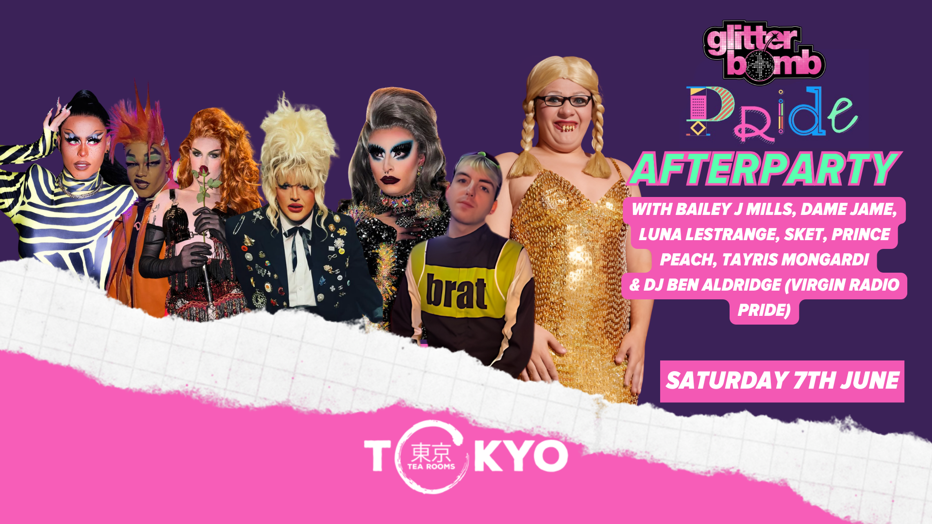 Glitterbomb Canterbury / Pride Afterparty