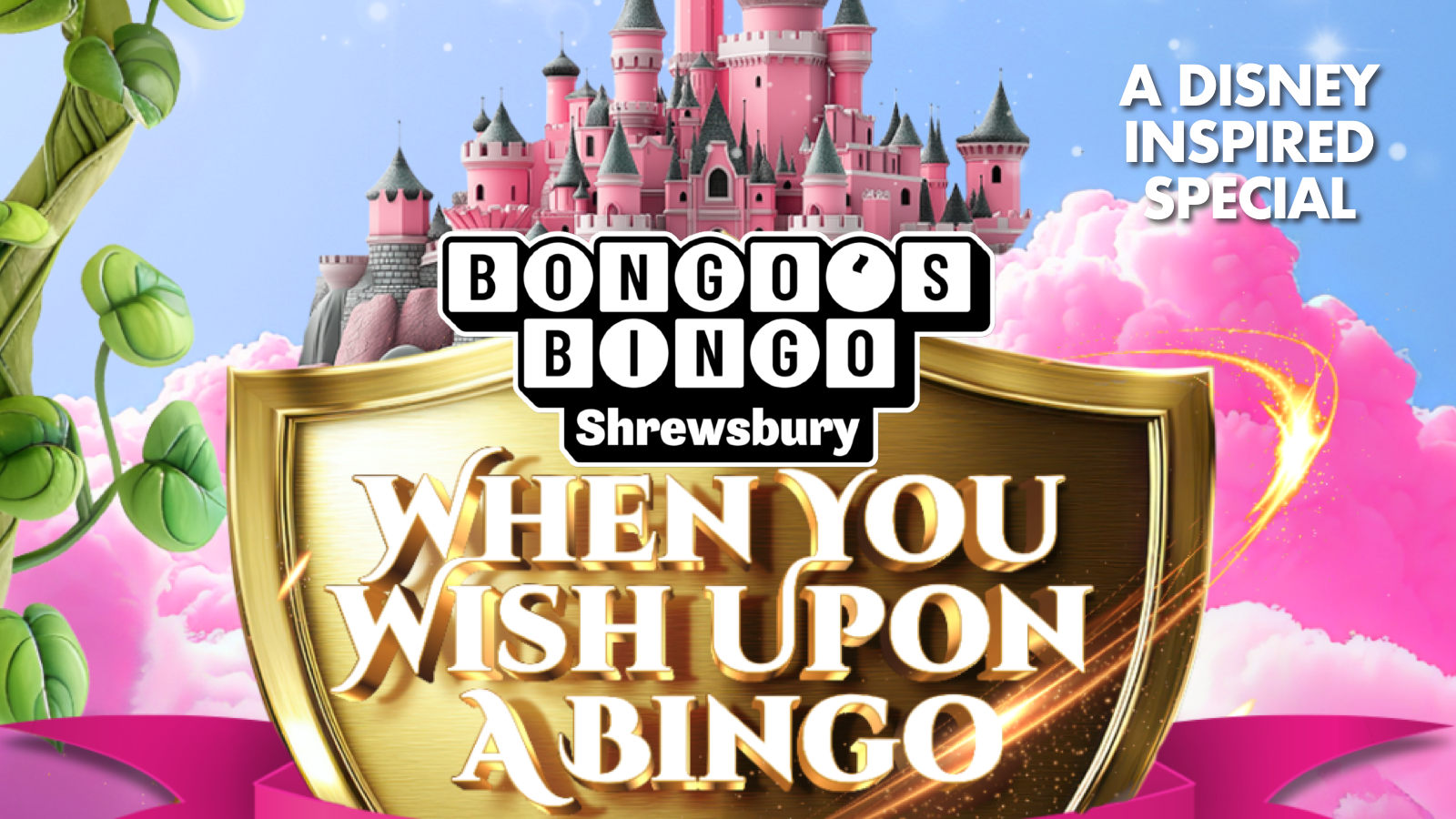 🤪 BONGO’S BINGO – Wish Upon A Bingo – A Disney inspired Special