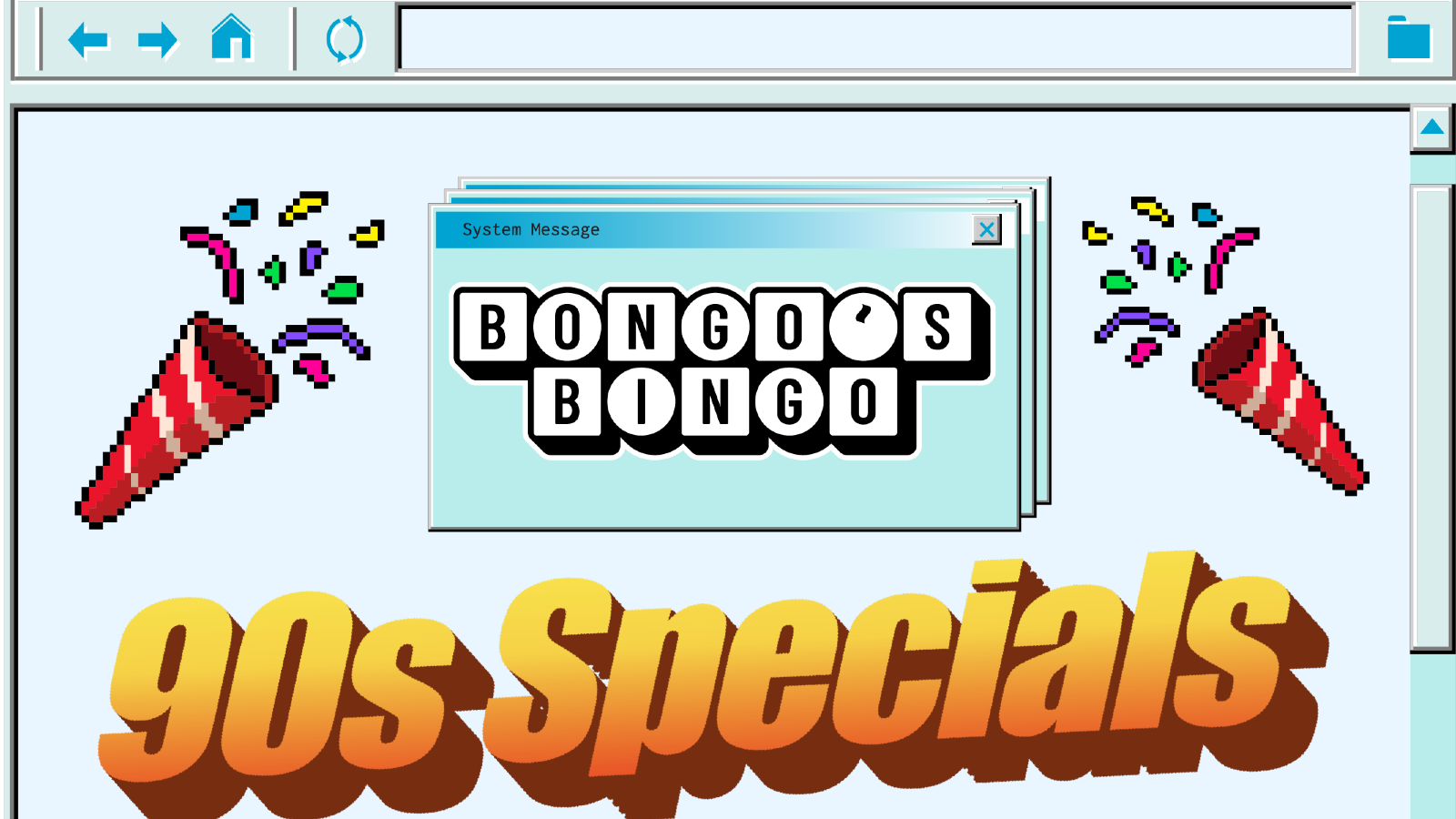 🤪 BONGO’S BINGO – 90s Special!