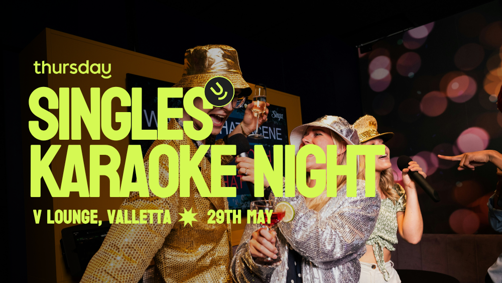 Thursday | V Lounge | Valletta Age range: under 40 y.o.