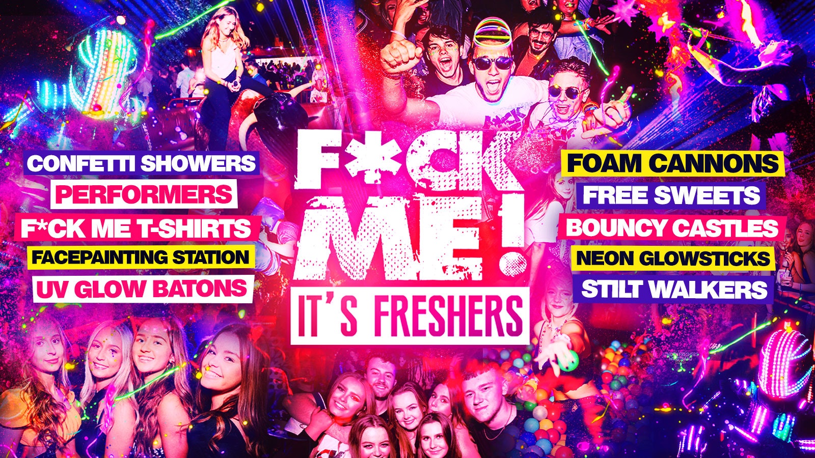 F*CK ME It’s Freshers – Aberystwyth Freshers 2025