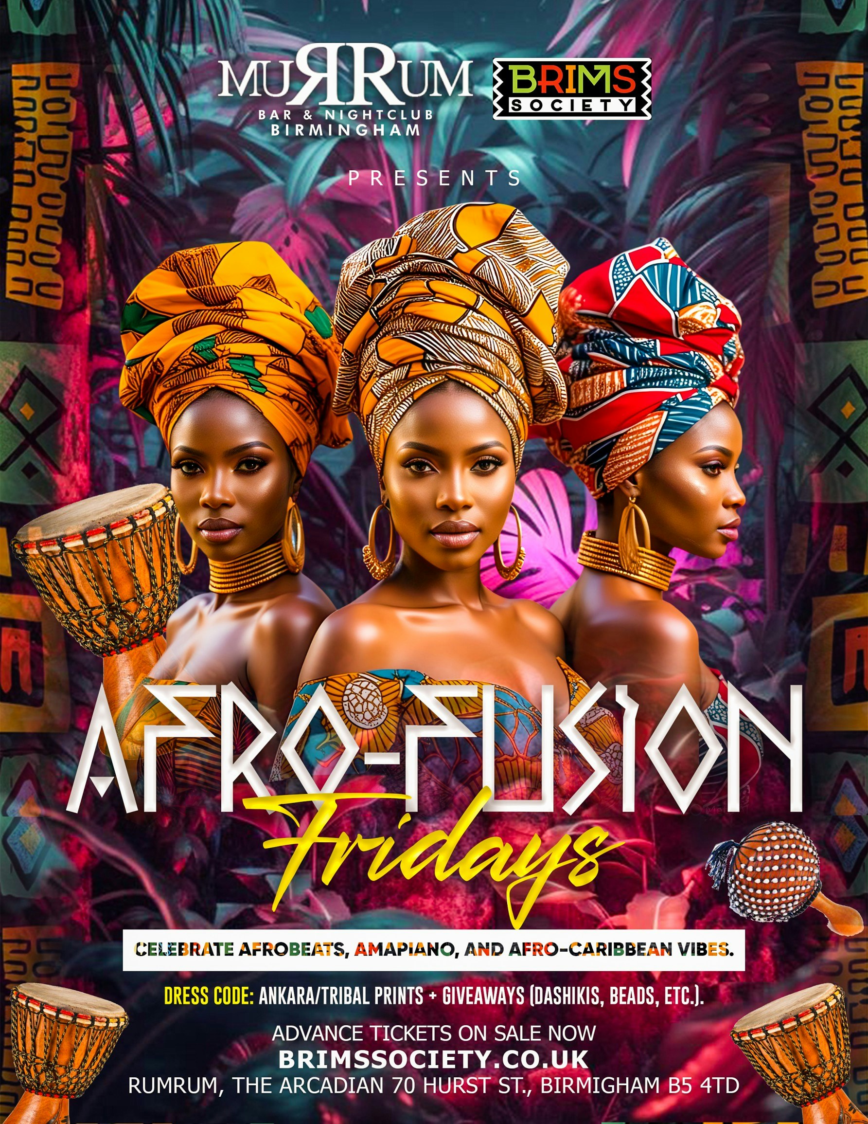AFRO-FUSION BANK HOLIDAY SPECIAL EDT 6 | 1 SHOT ON ENTRY