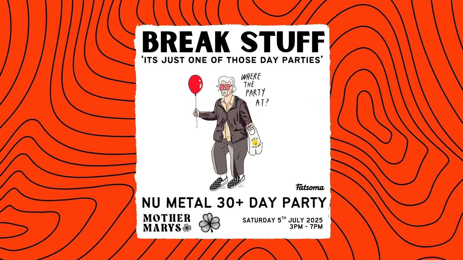 BREAK STUFF: 30+ NU METAL DAY PARTY