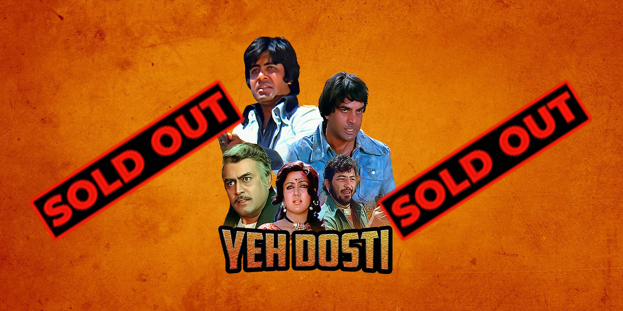 Yeh Dosti : Celebrating 50 Years Of Sholay – Sutton Coldfield ** SOLD OUT – Join Waiting List **