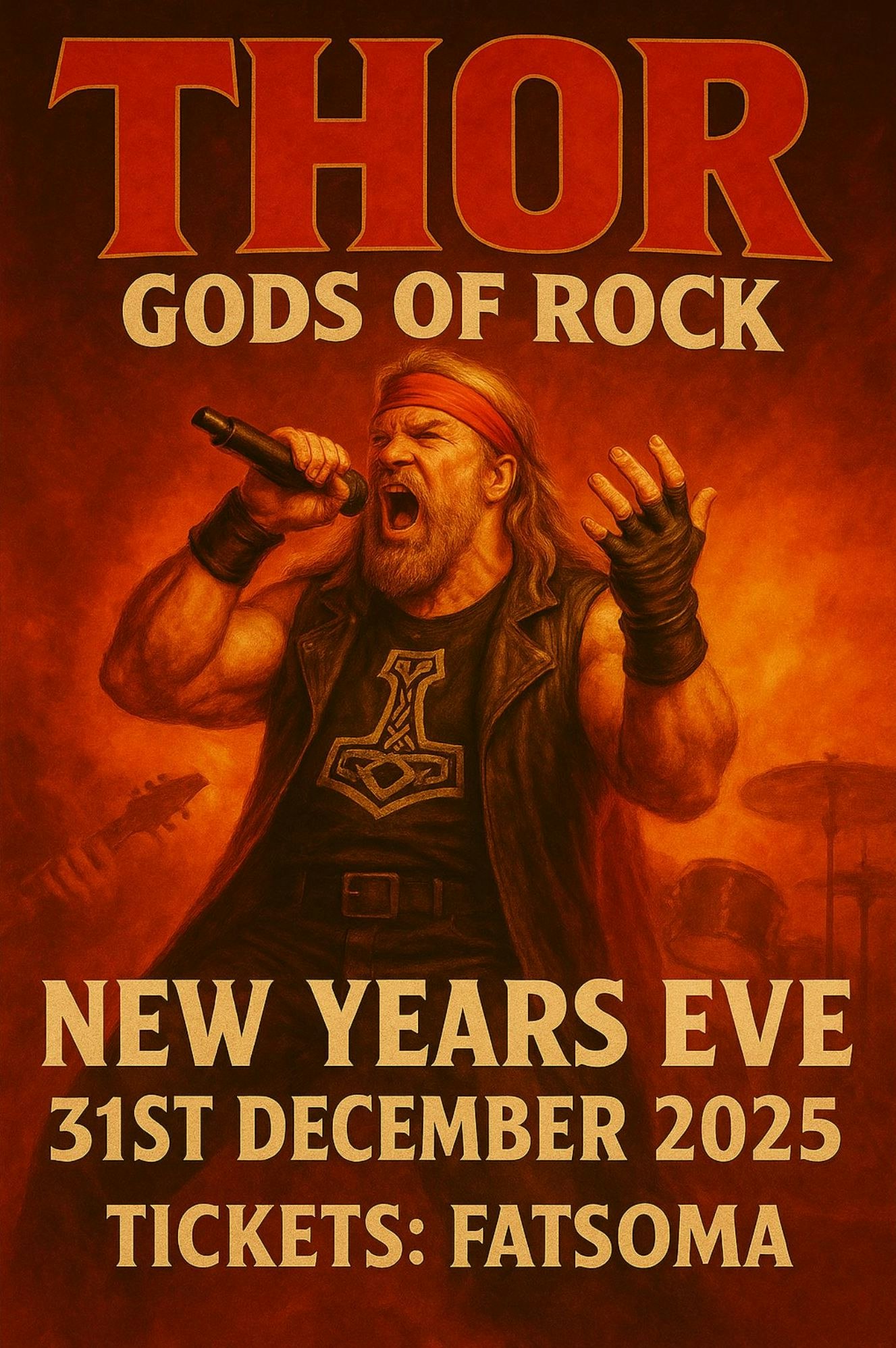 THOR – GODS OF ROCK ON NYE!