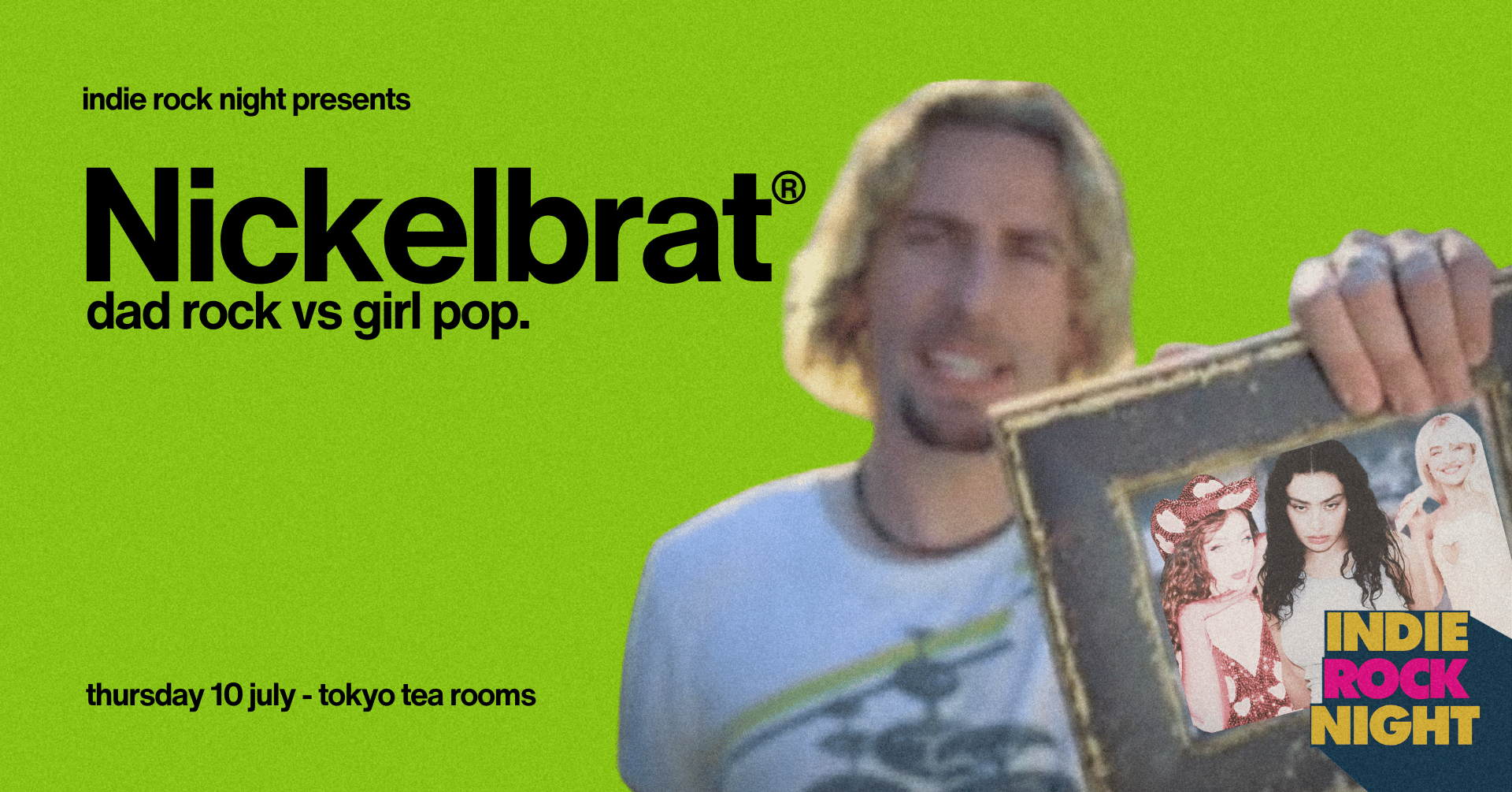 Indie Rock Night ∙ NICKELBRAT (dad rock vs girl pop)