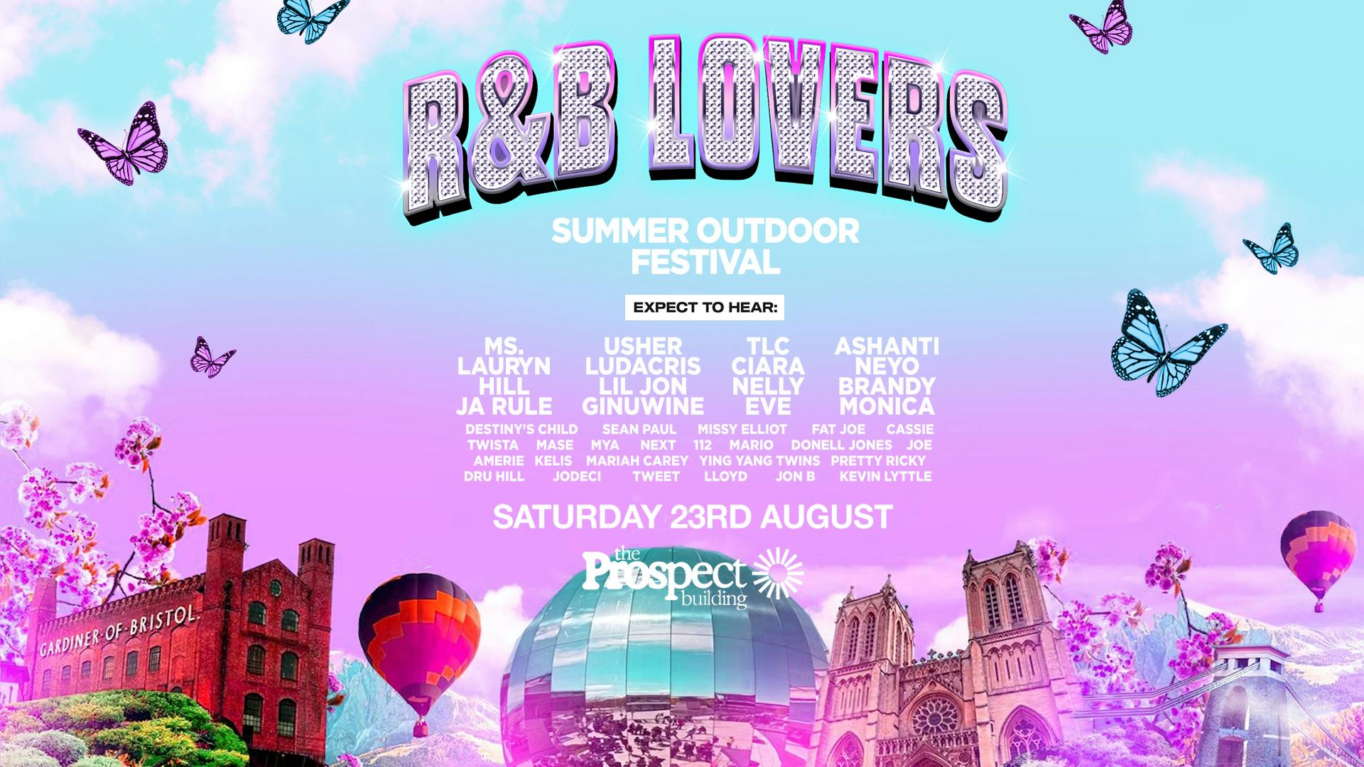 R&B Lovers – Saturday 23rd August – Prospect Bristol [TICKETS SELLING FAST!]