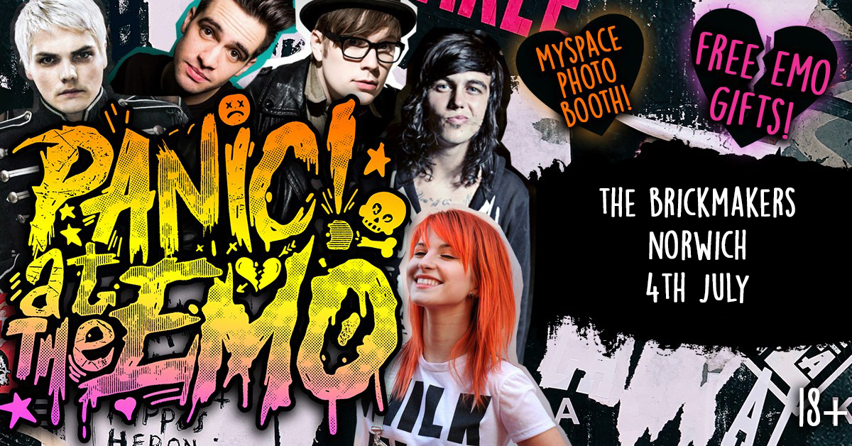 Panic At The Emo Clubnight at The Brickmakers, Norwich