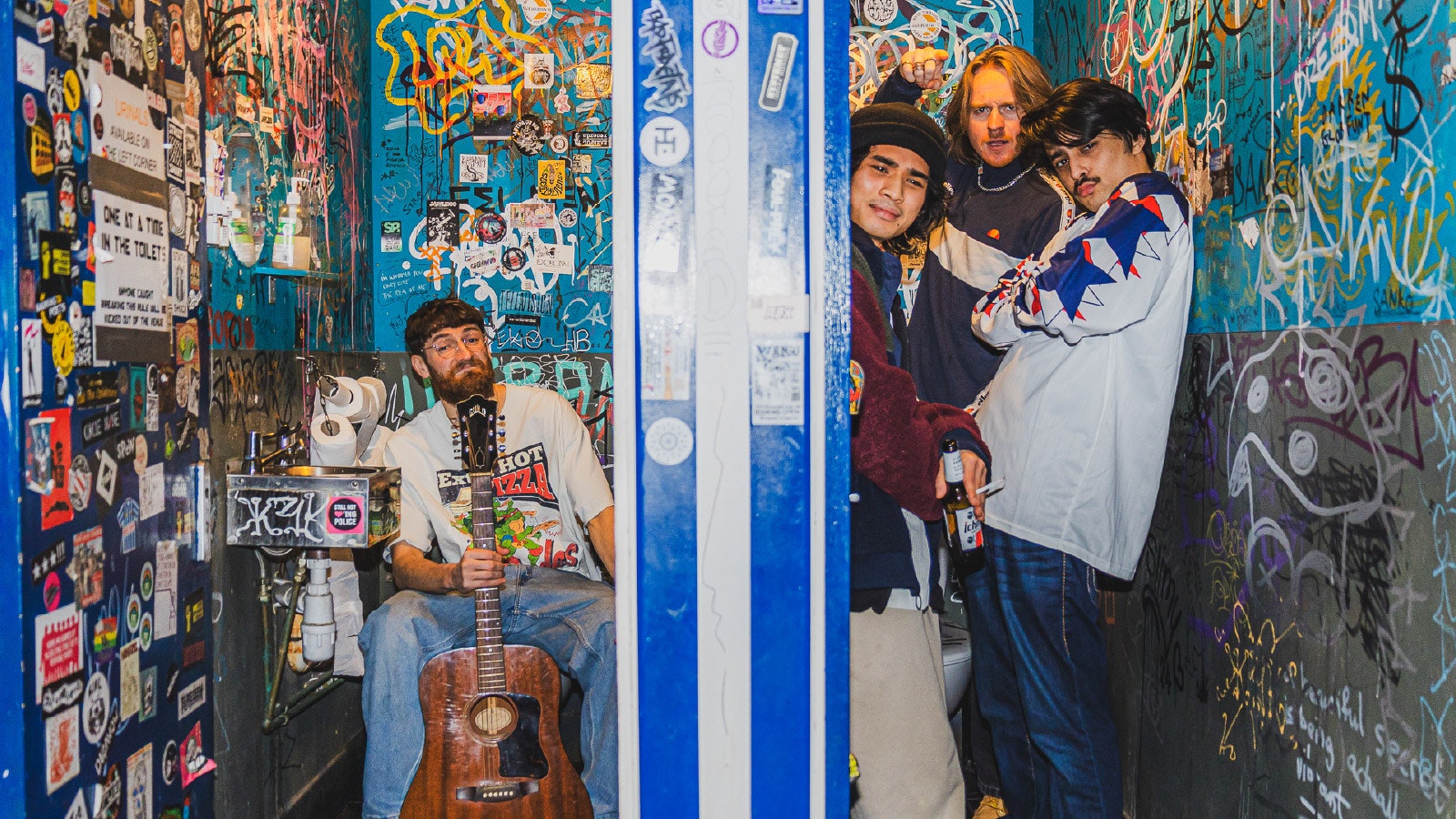 common goldfish | London, The Old Blue Last