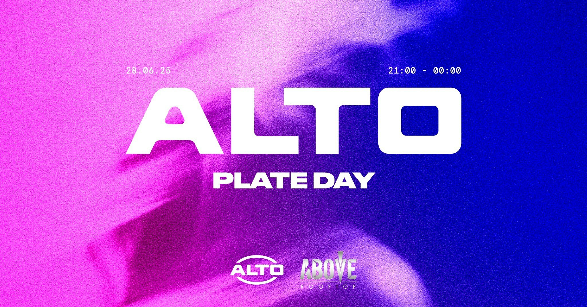 ALTO Plate Day | 28.06.25 | ABOVE Newcastle