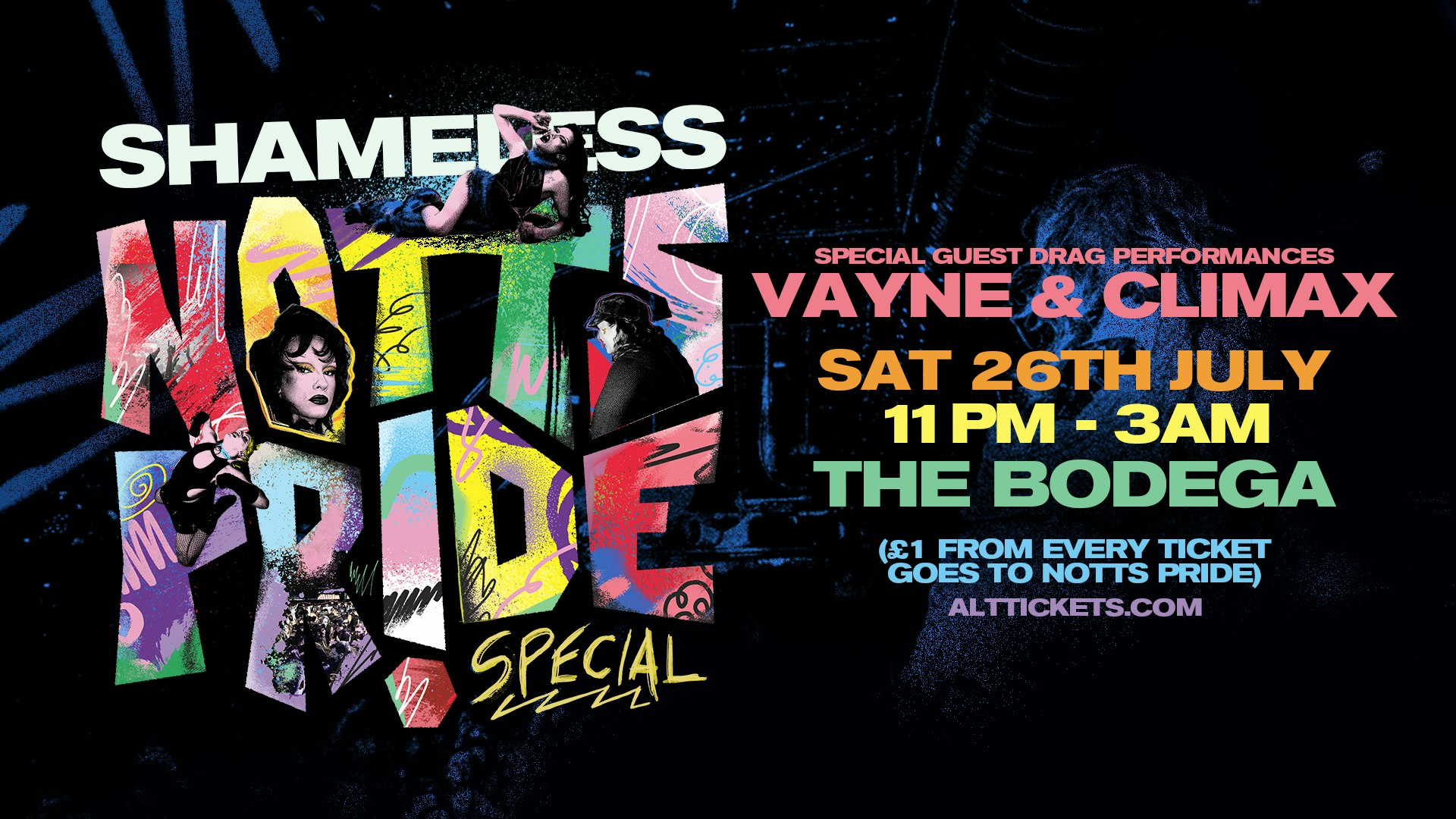Shameless | Notts Pride Special 🌈