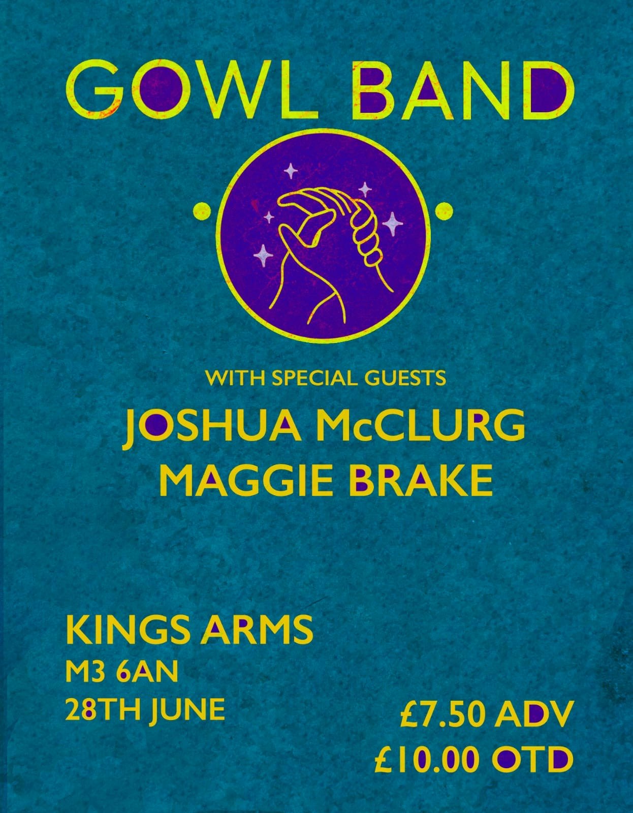 GOWL BAND plus The Dunderheads & Maggie Brake