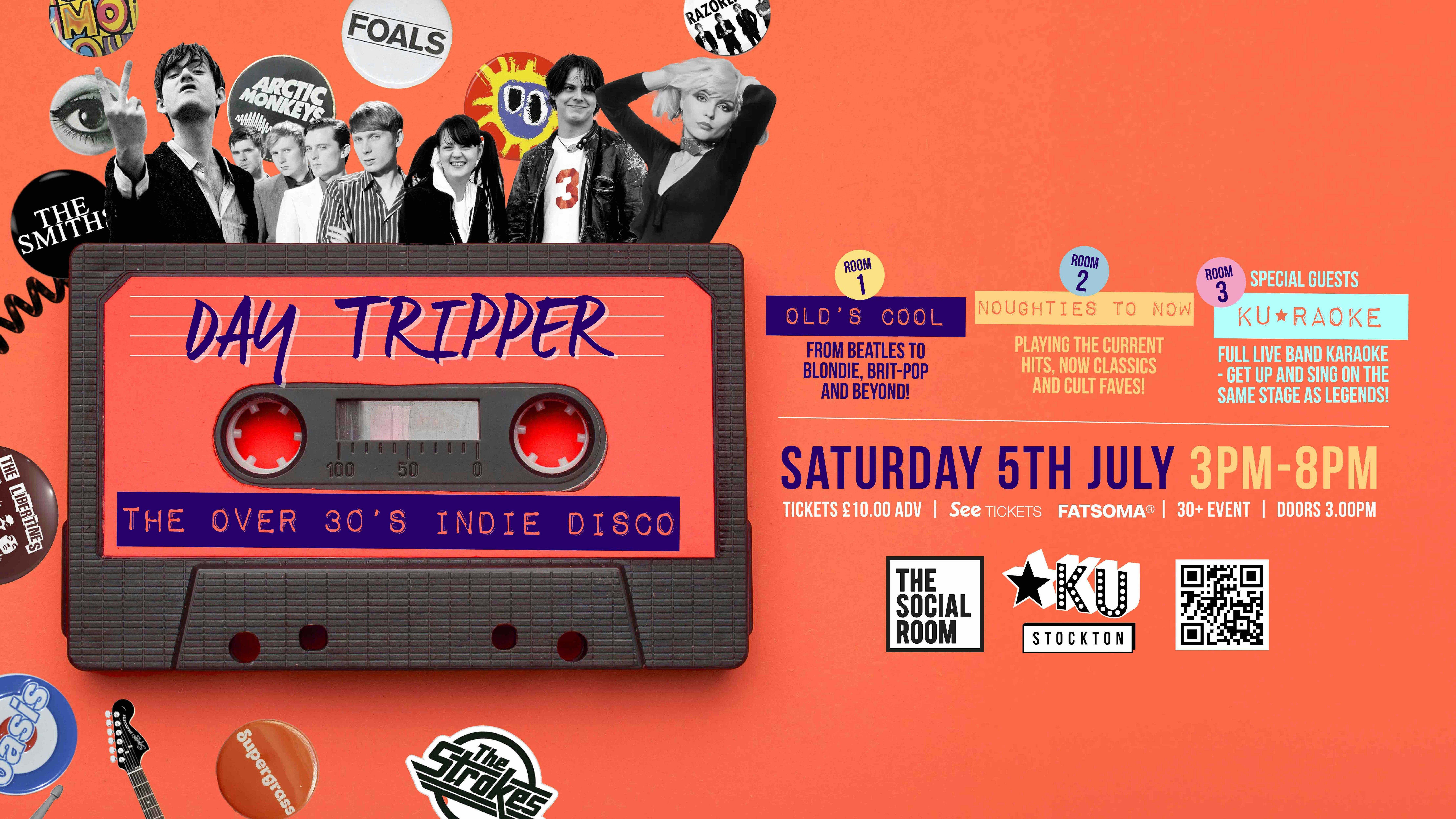 Day Tripper – The Over 30s Indie Disco