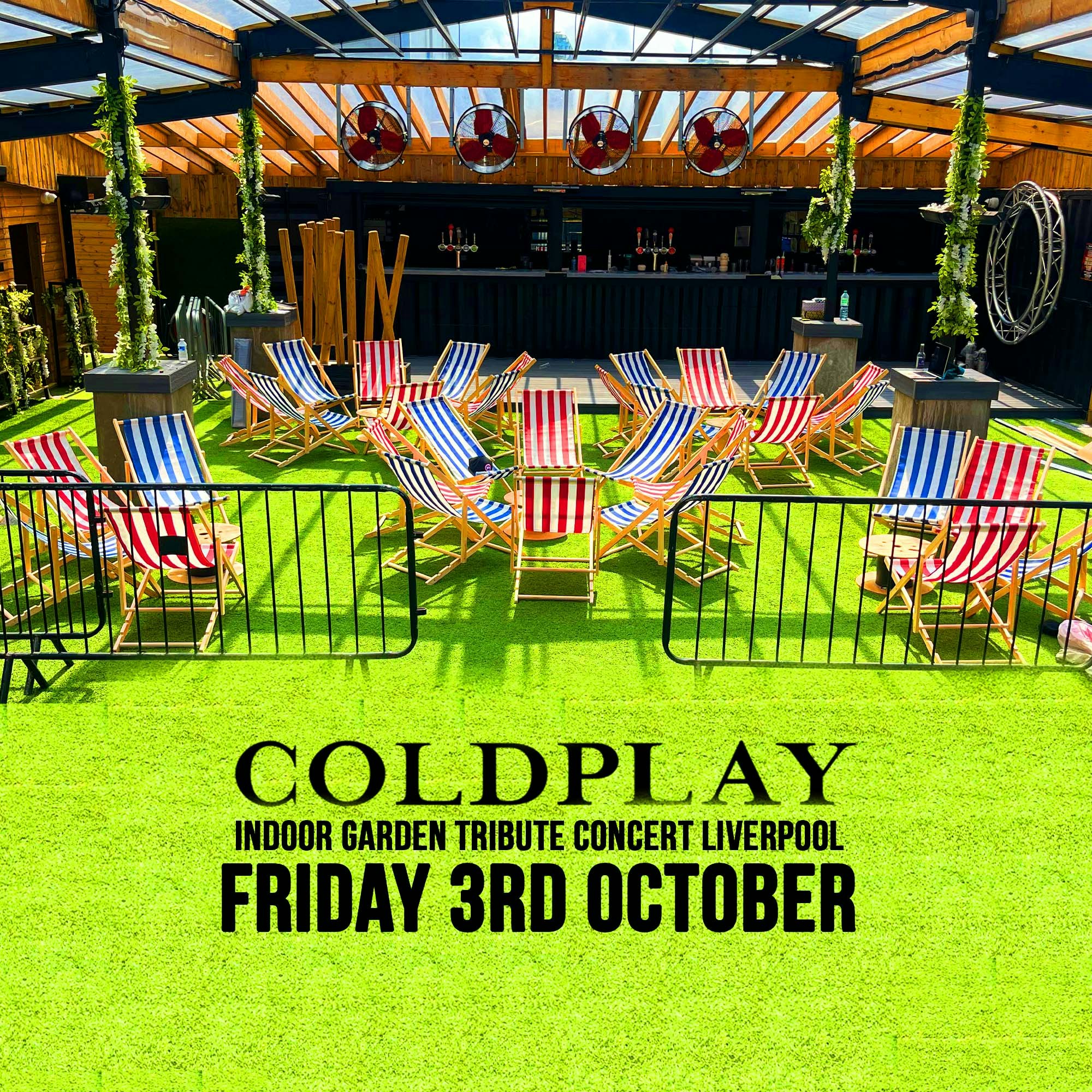 COLDPLAY Live Tribute Band – Indoor Garden Concert