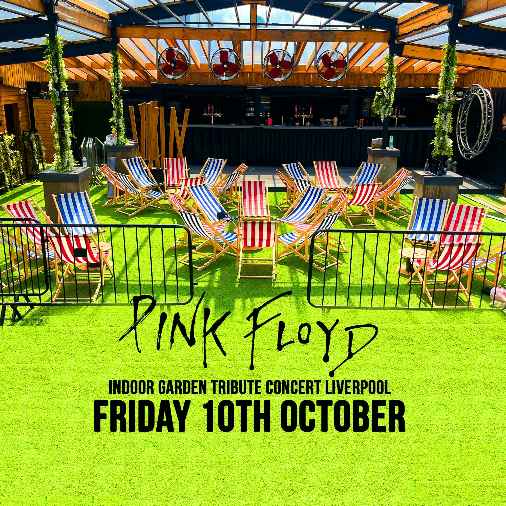 Pink Floyd Live Tribute Band – Indoor Garden Concert
