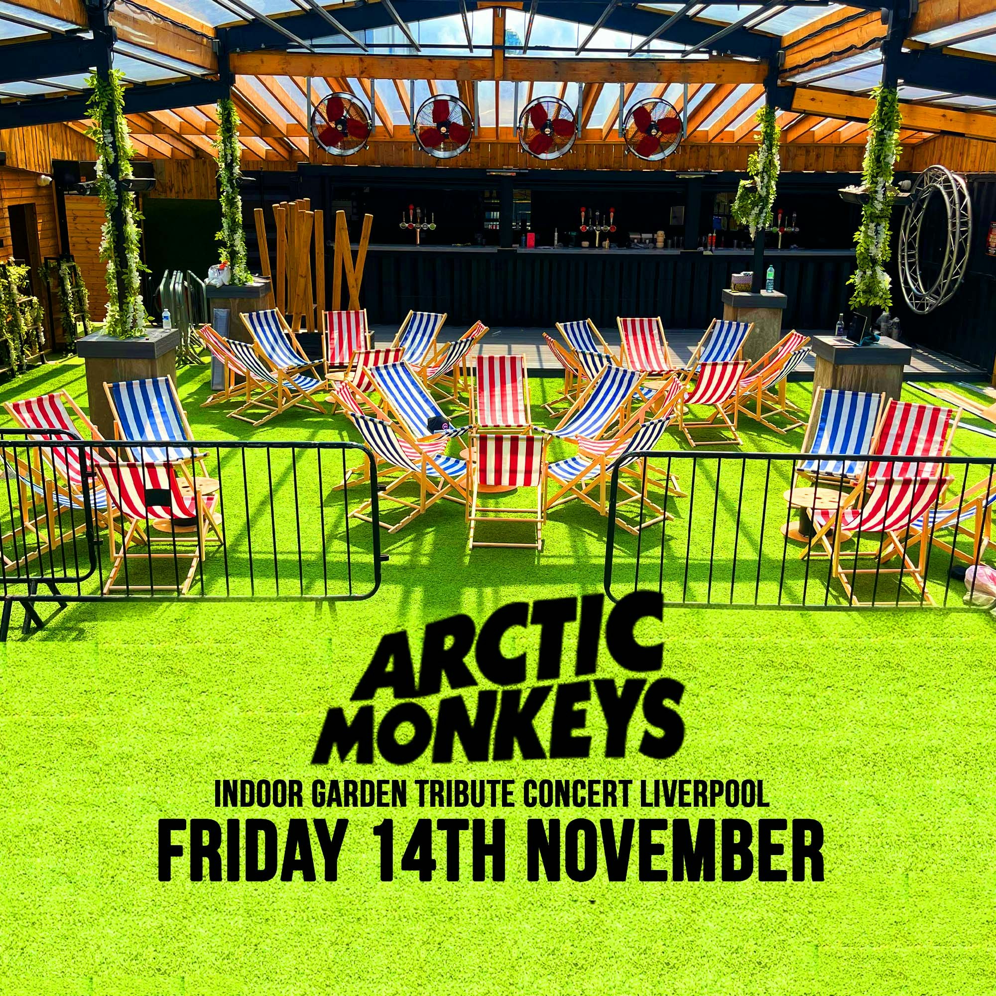Arctic Monkeys Live Tribute Band – Indoor Garden Concert