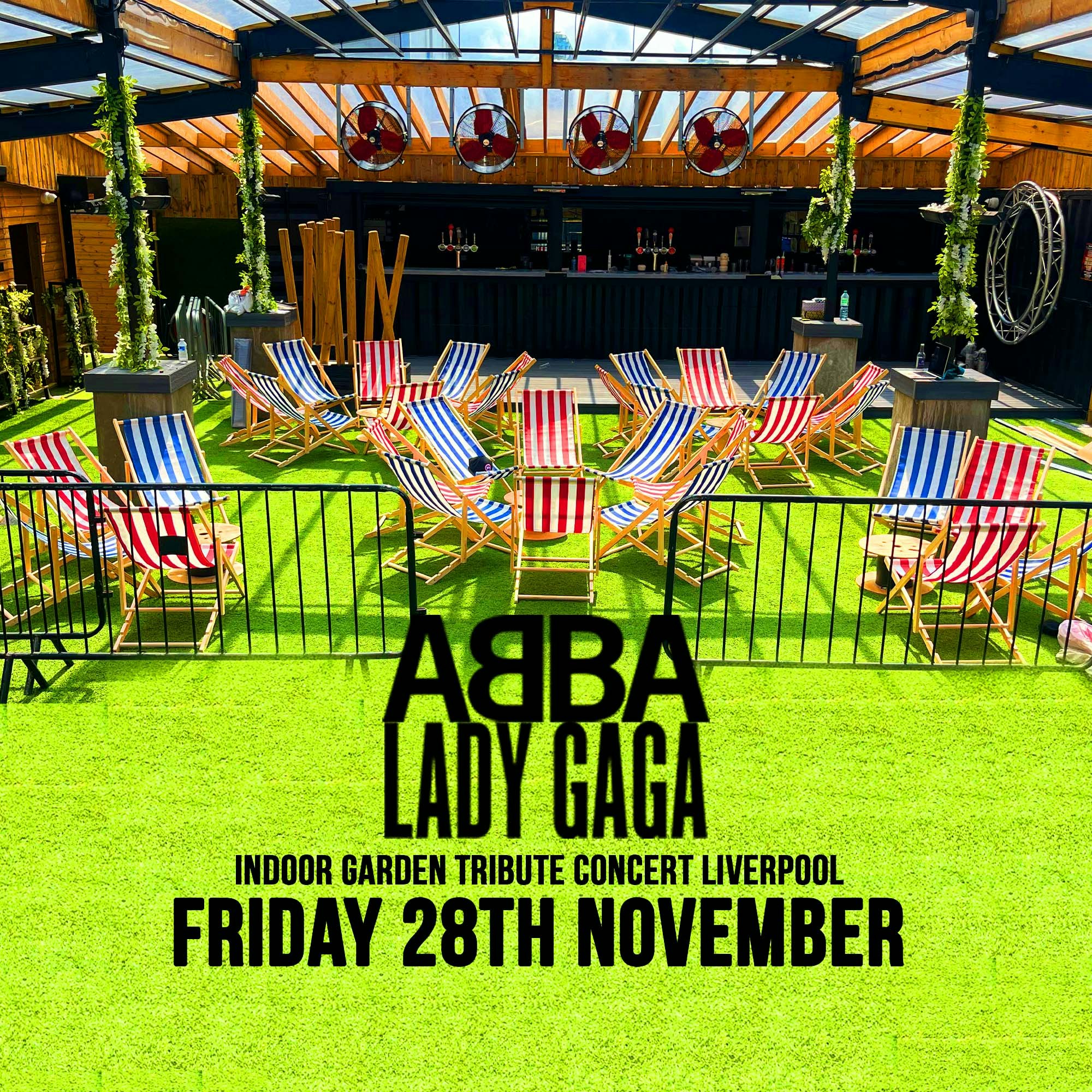 ABBA Vs Lady Gaga Live Tribute Concert – Indoor Garden Concert