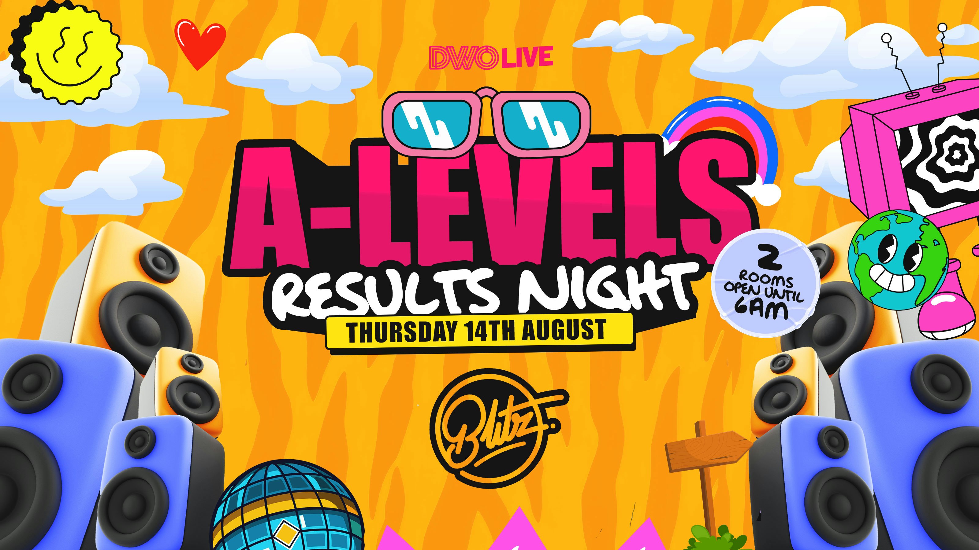 A-LEVELS Results Night 2025 🪩 BLITZ CLUB, PRESTON
