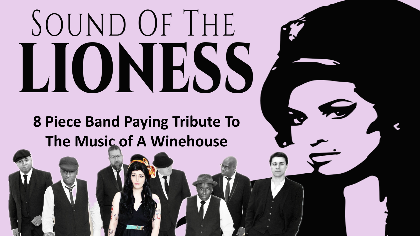 Amy Winehouse Show – Sound of the Lioness – ft an 8-piece live band